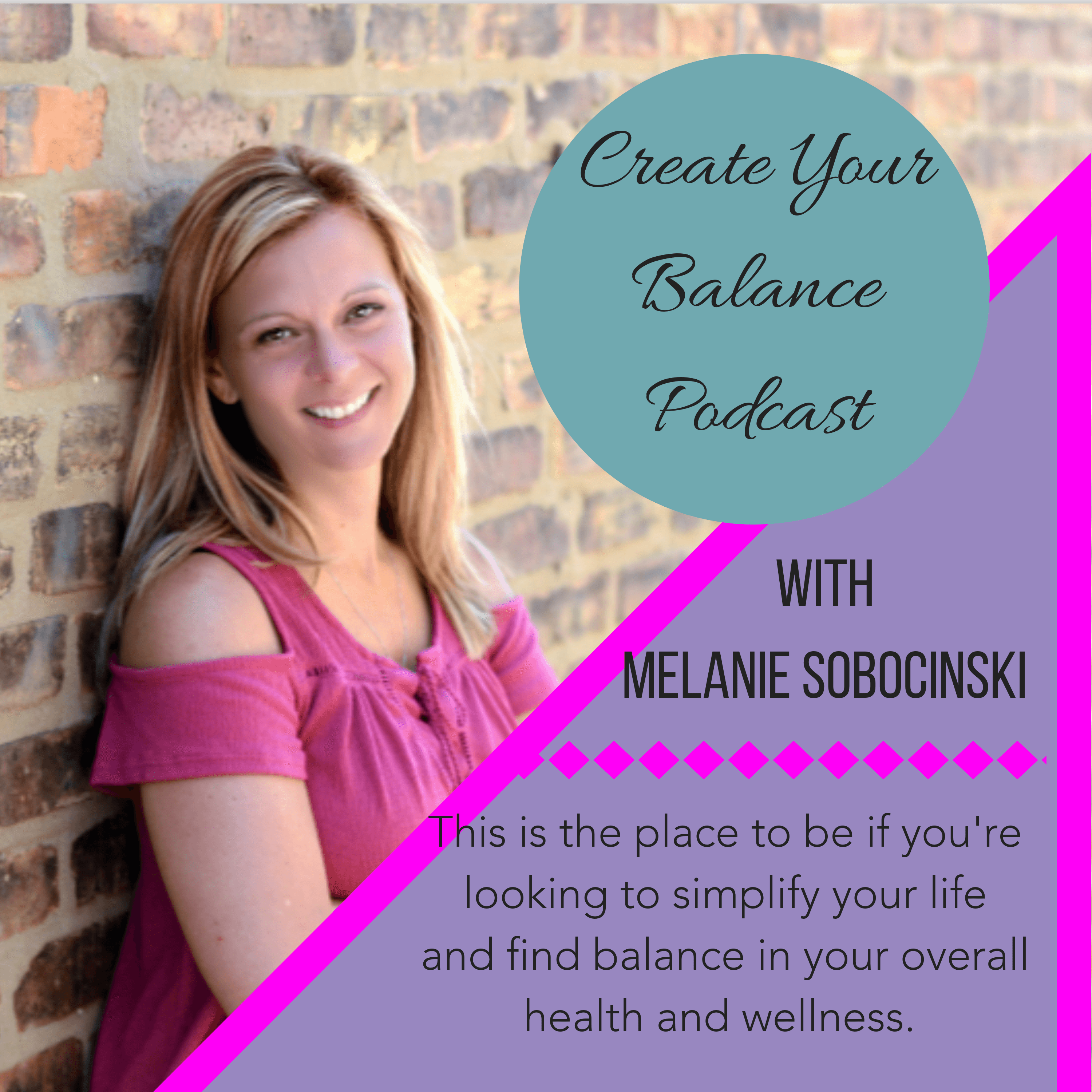 Create Your Balance podcast artwork