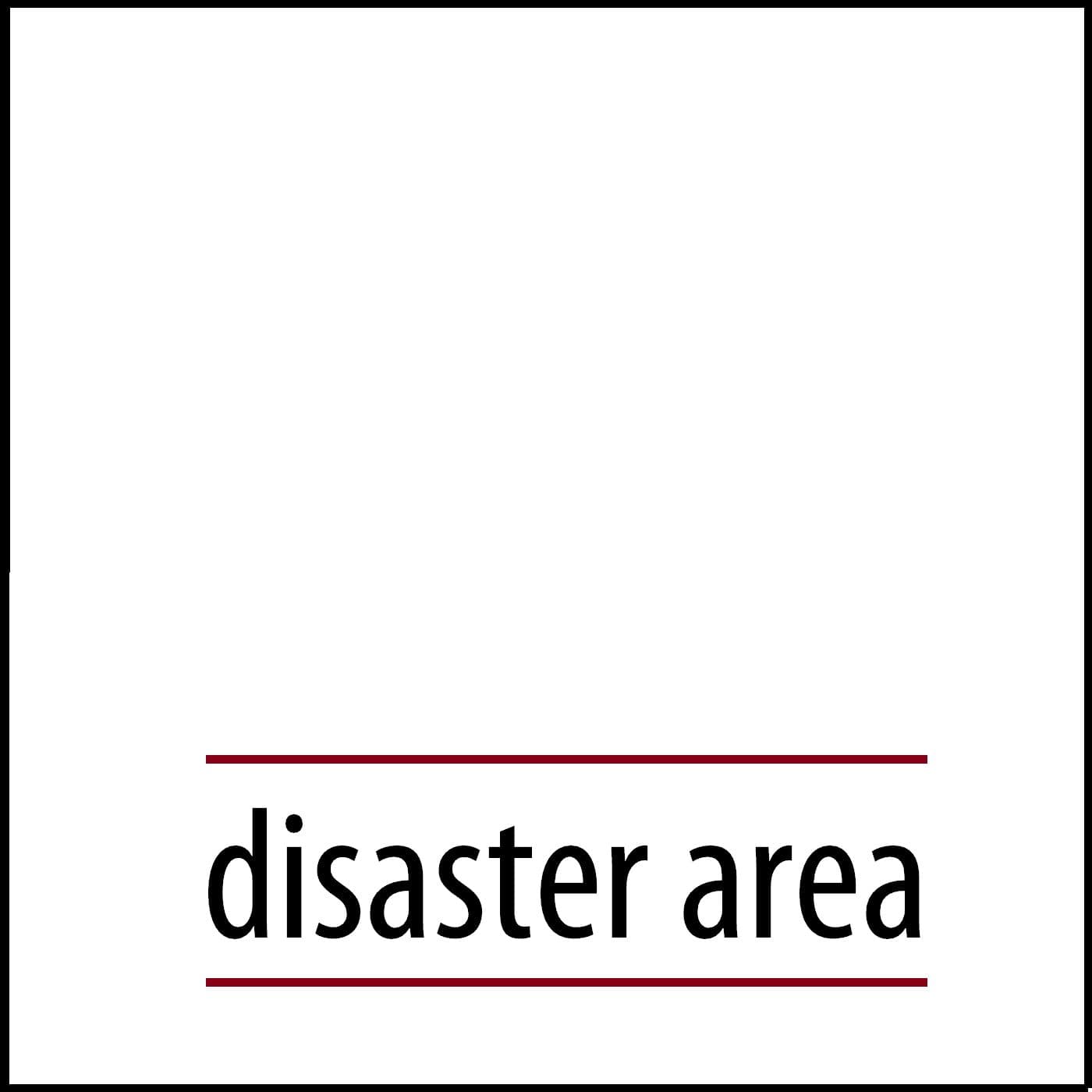 Disaster Area podcast artwork