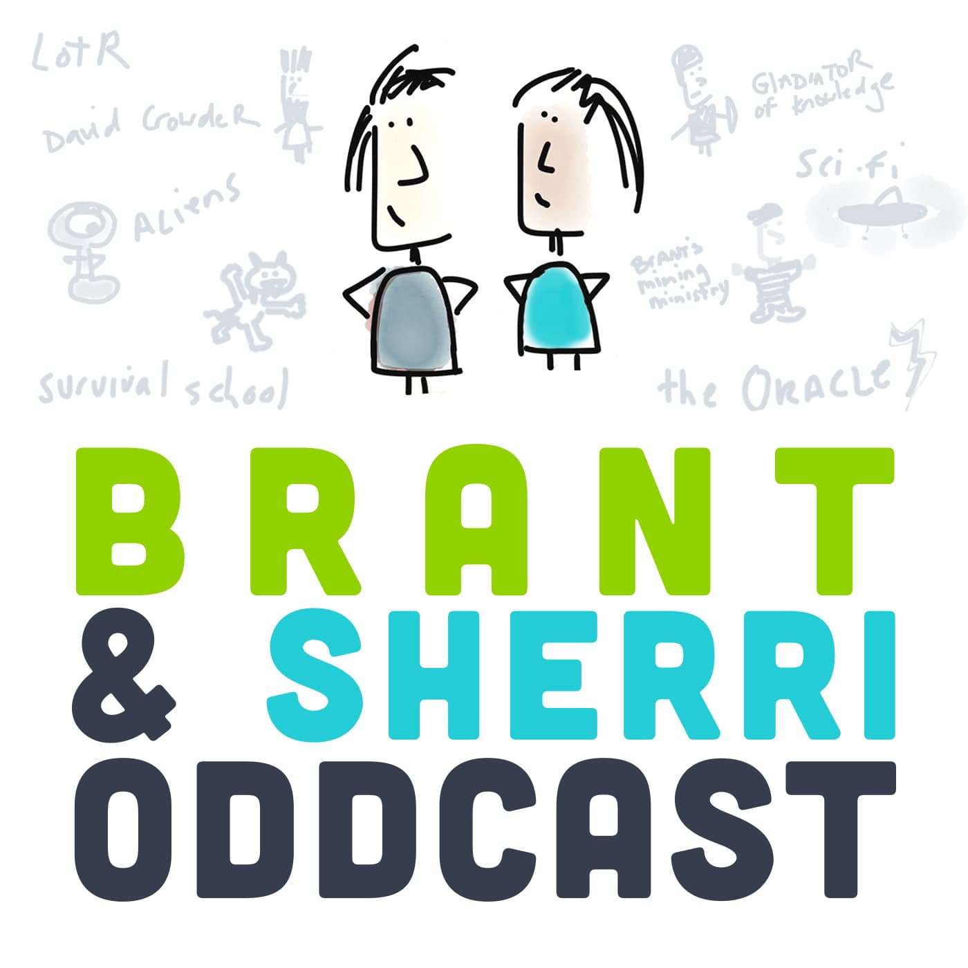 Brant & Sherri Oddcast podcast artwork