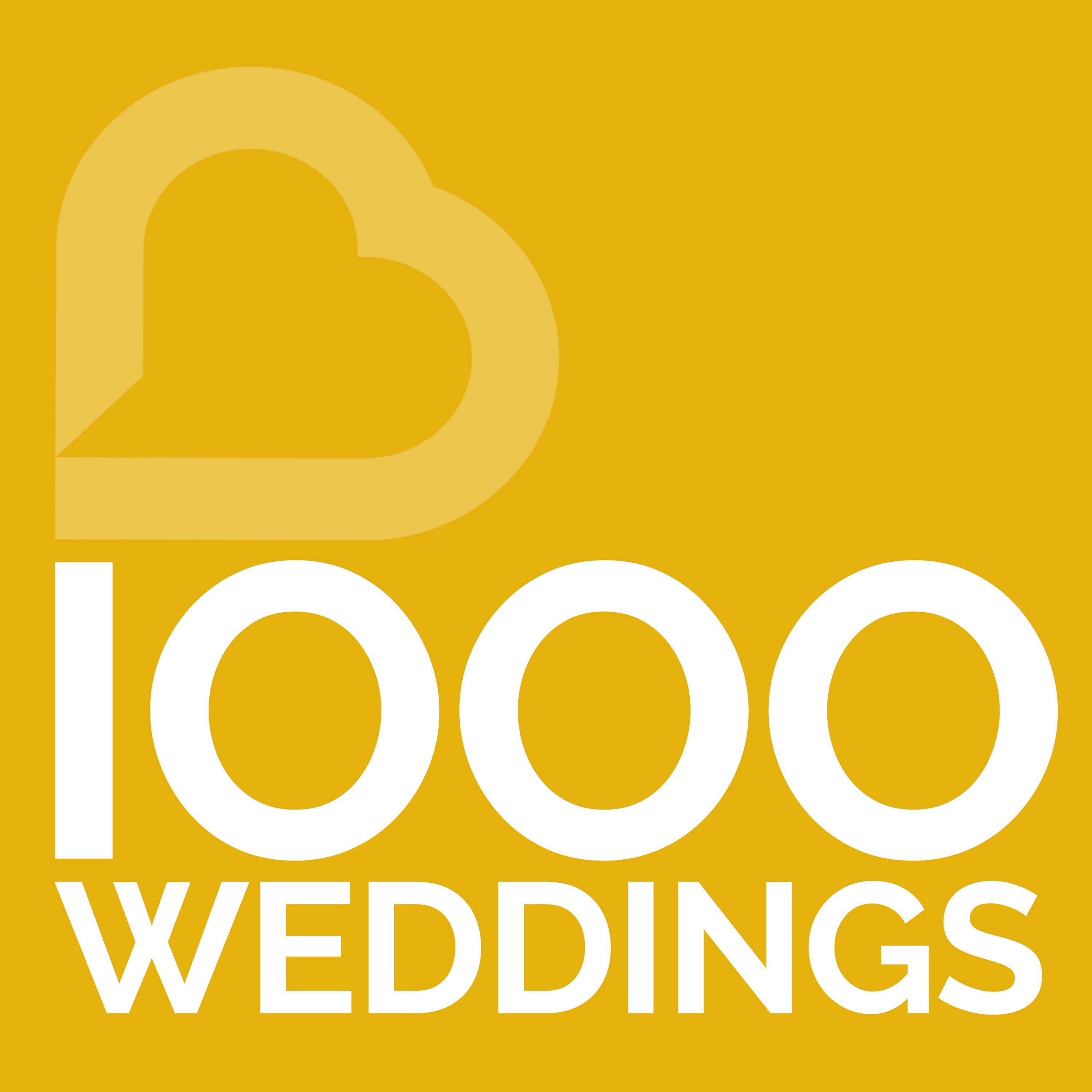 1000 Weddings podcast artwork