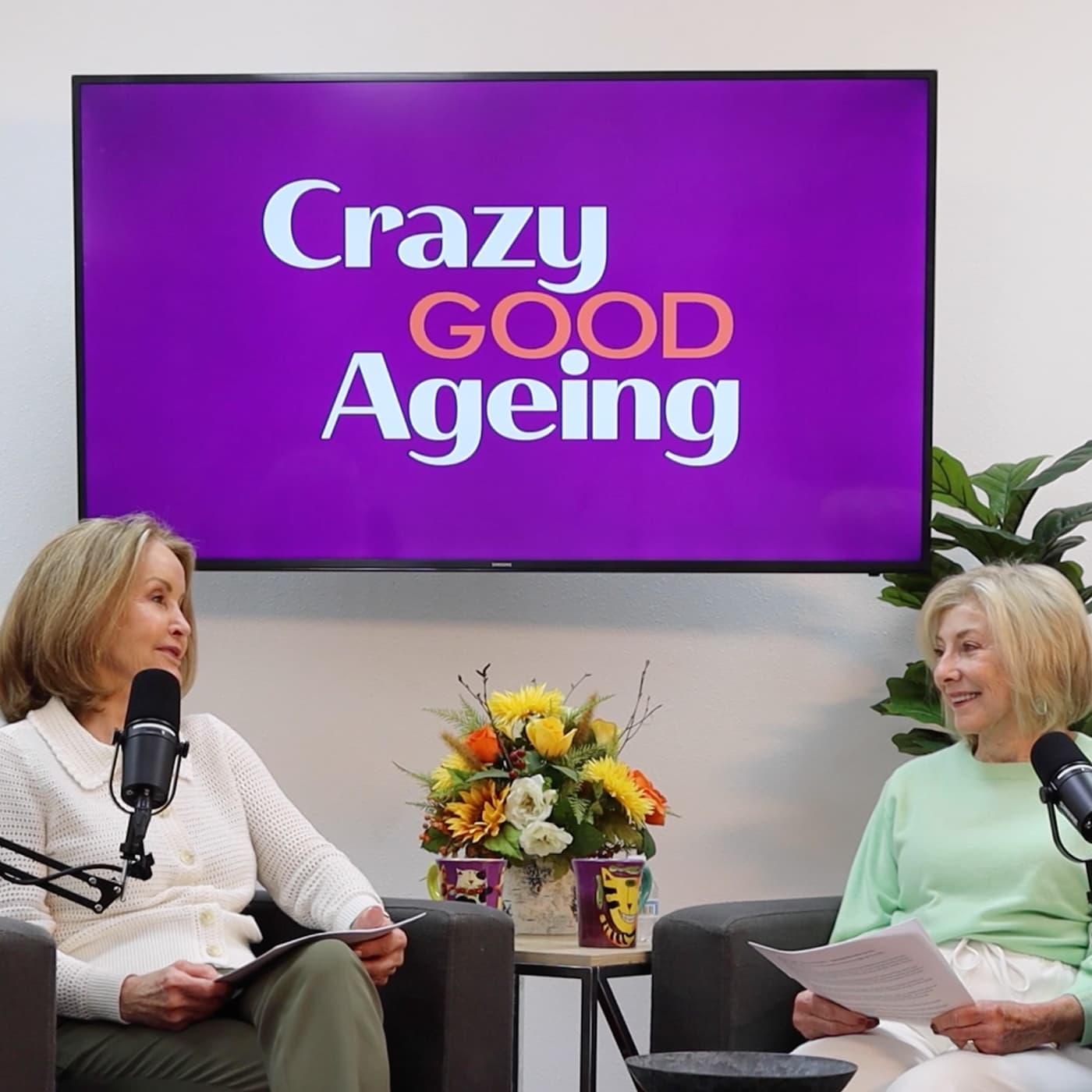 Crazy Good Ageing podcast artwork