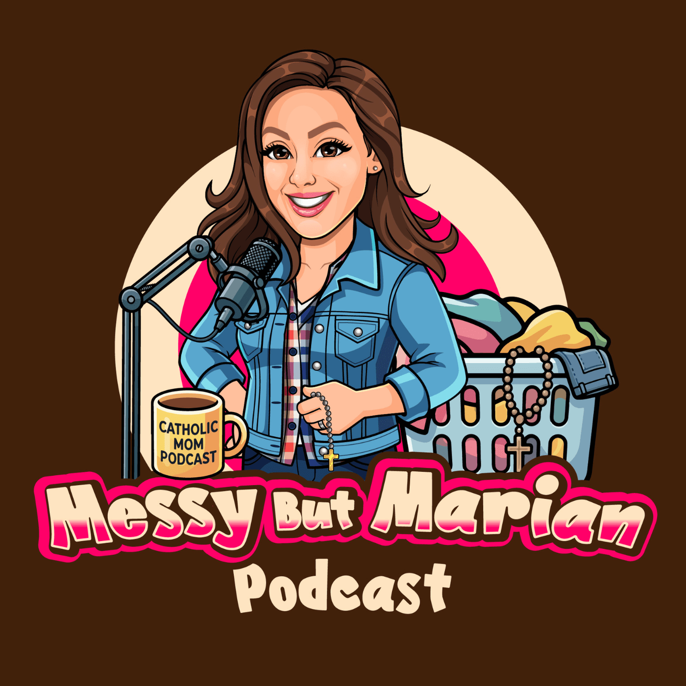 Messy But Marian Podcast podcast artwork