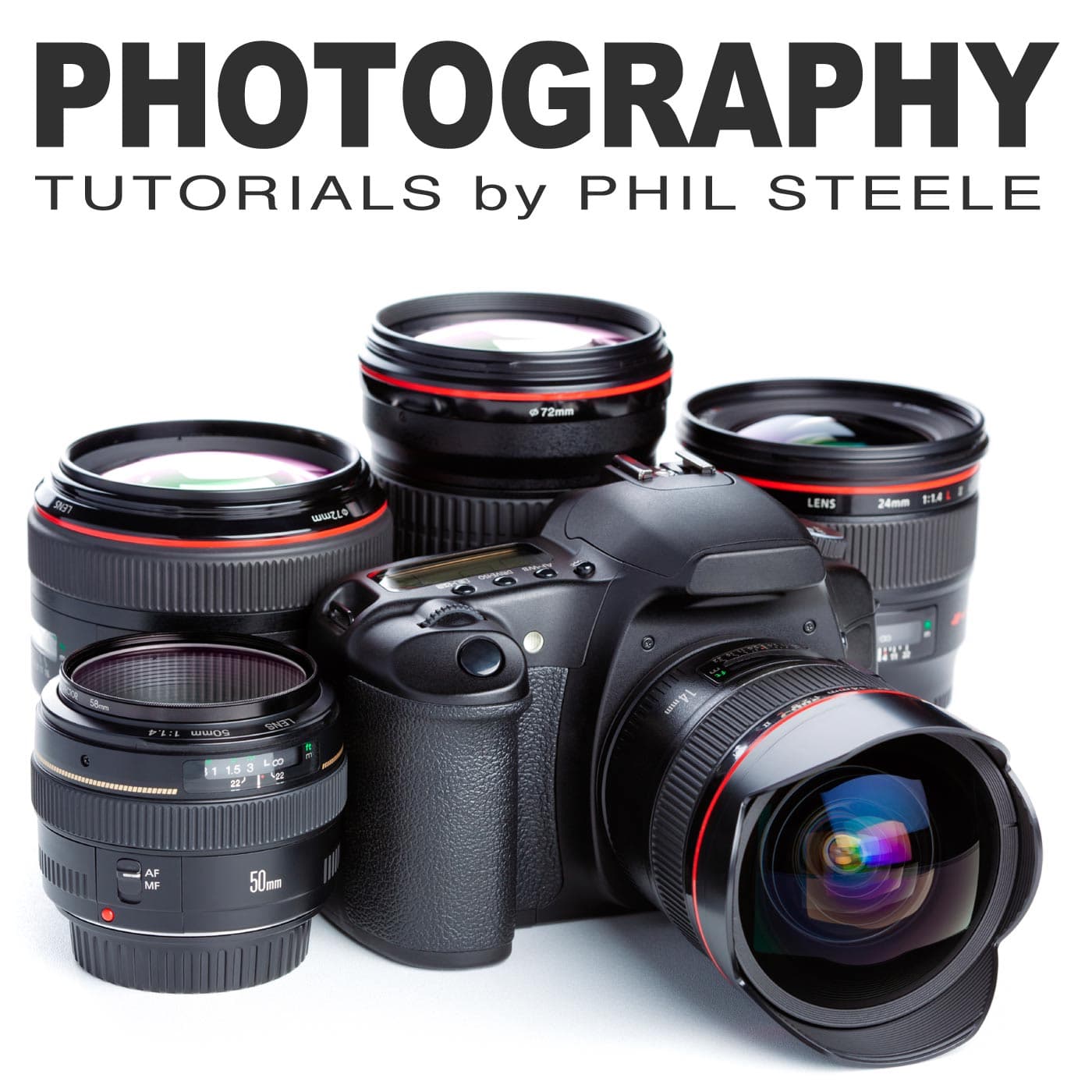 Photography tutorials - by Phil Steele podcast artwork