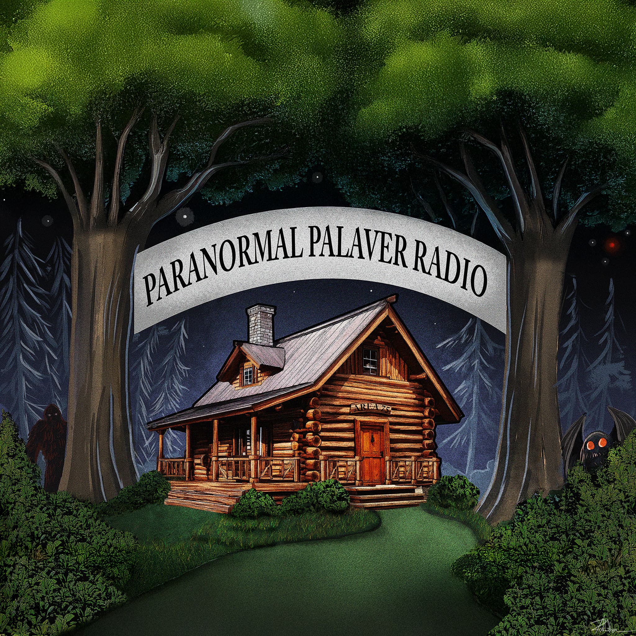 Paranormal Palaver podcast artwork