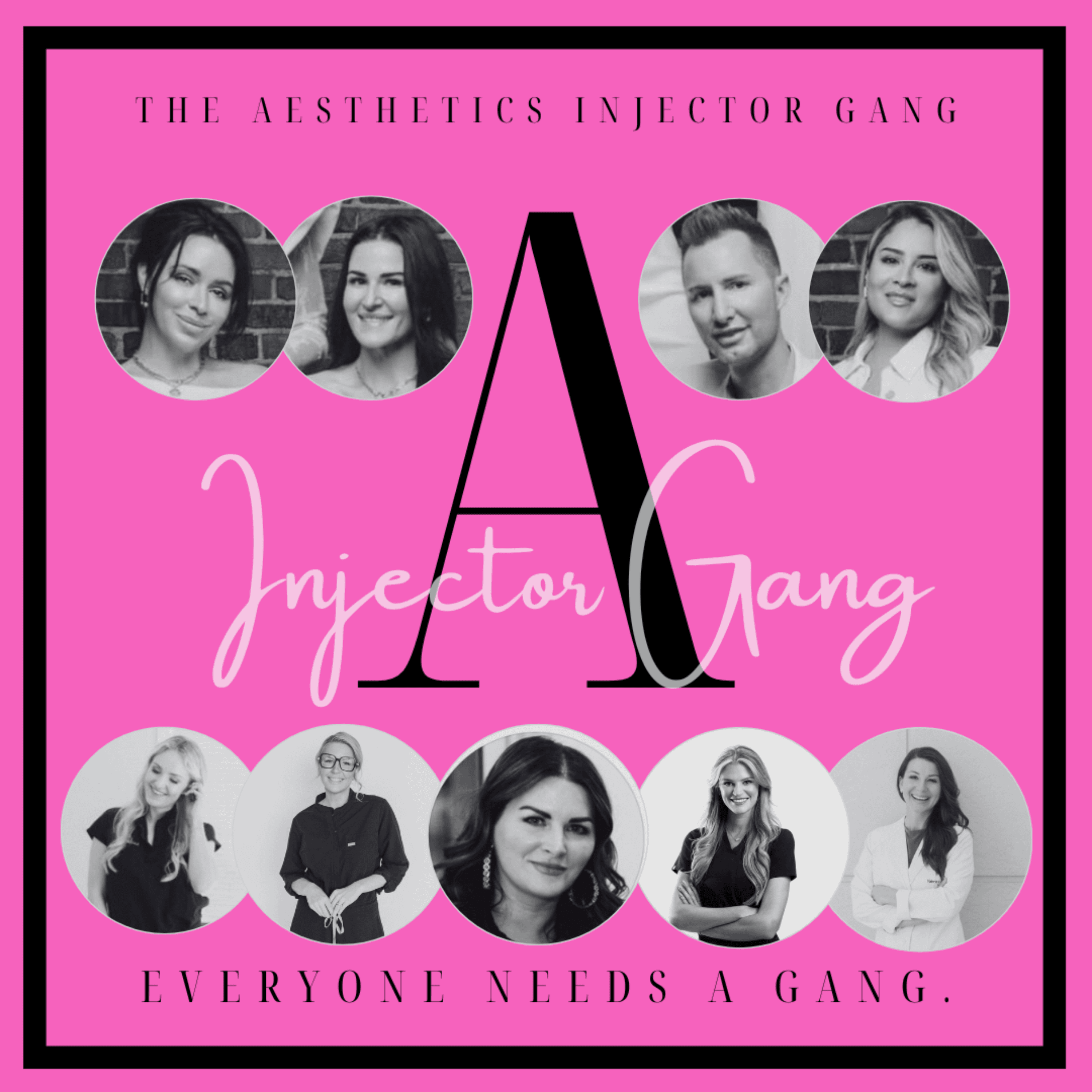 The Aesthetics Injector Gang podcast artwork