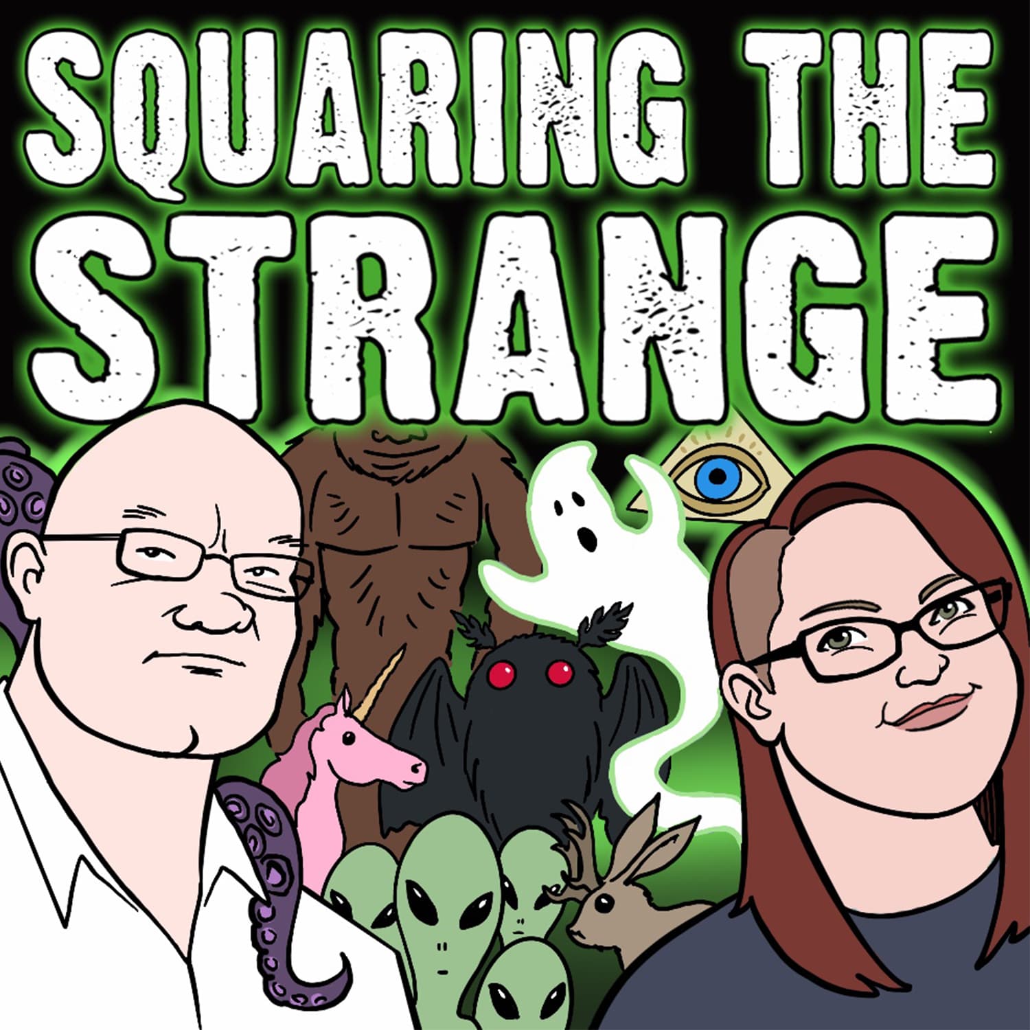 Squaring the Strange podcast artwork