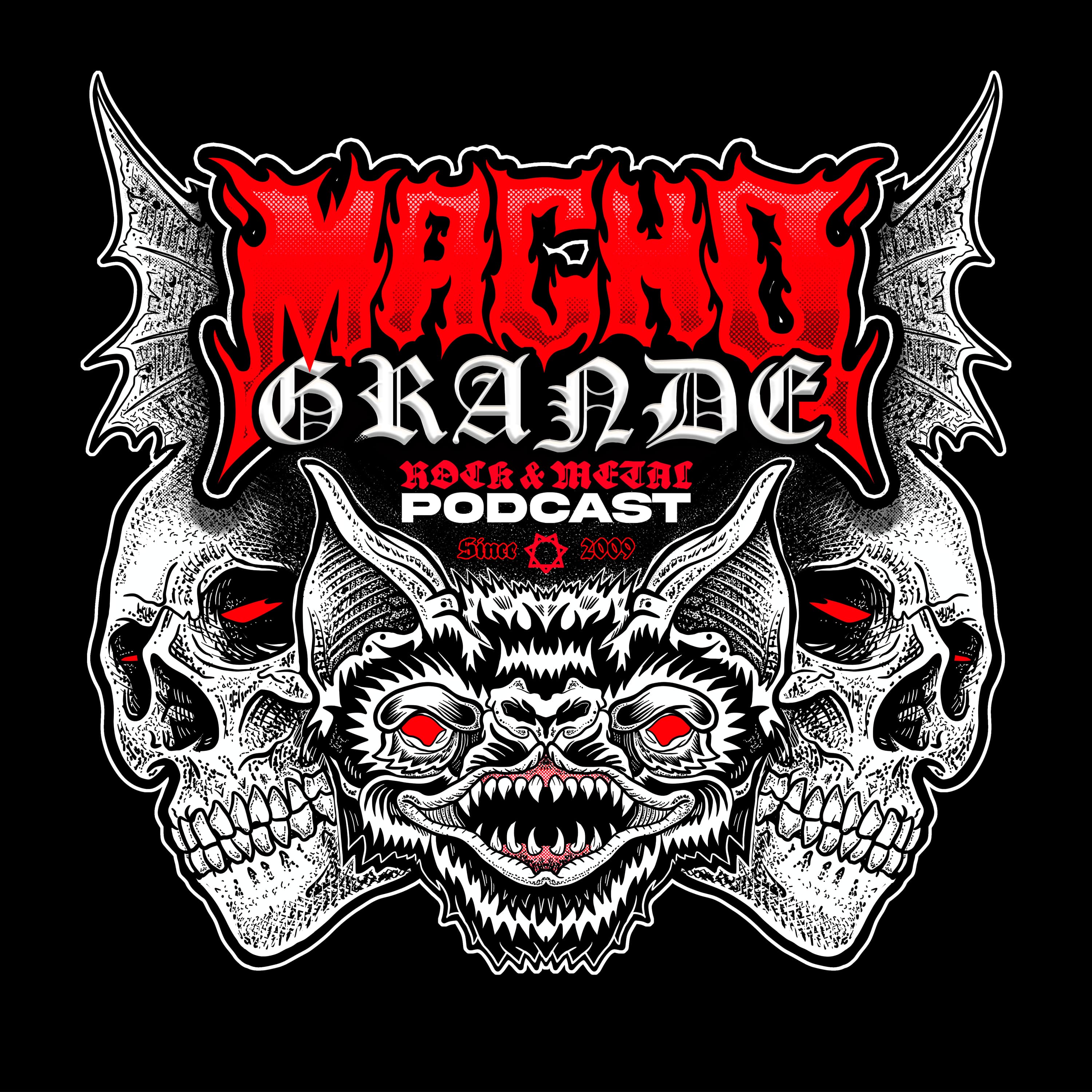 Macho Grande Podcast, Metal Podcast, Rock, Alternative podcast artwork