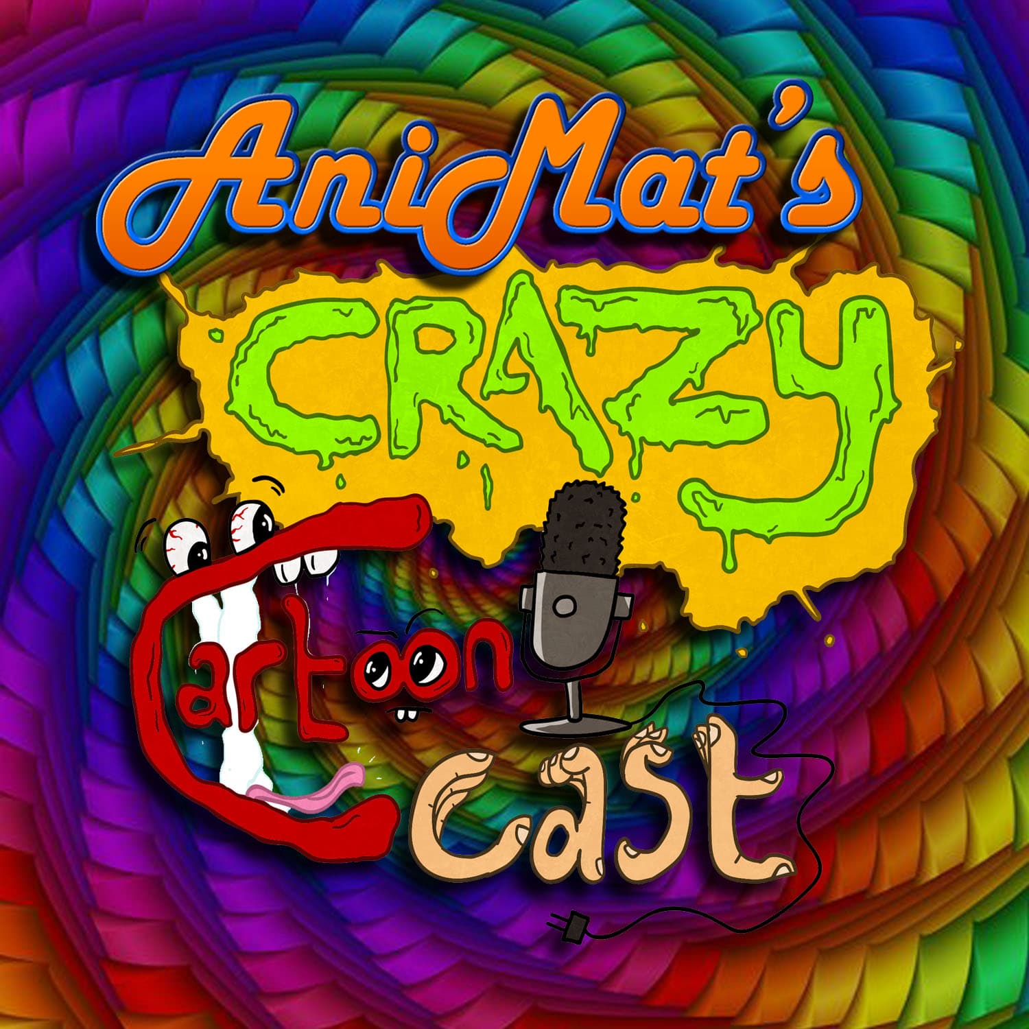 AniMat's Crazy Cartoon Cast podcast artwork