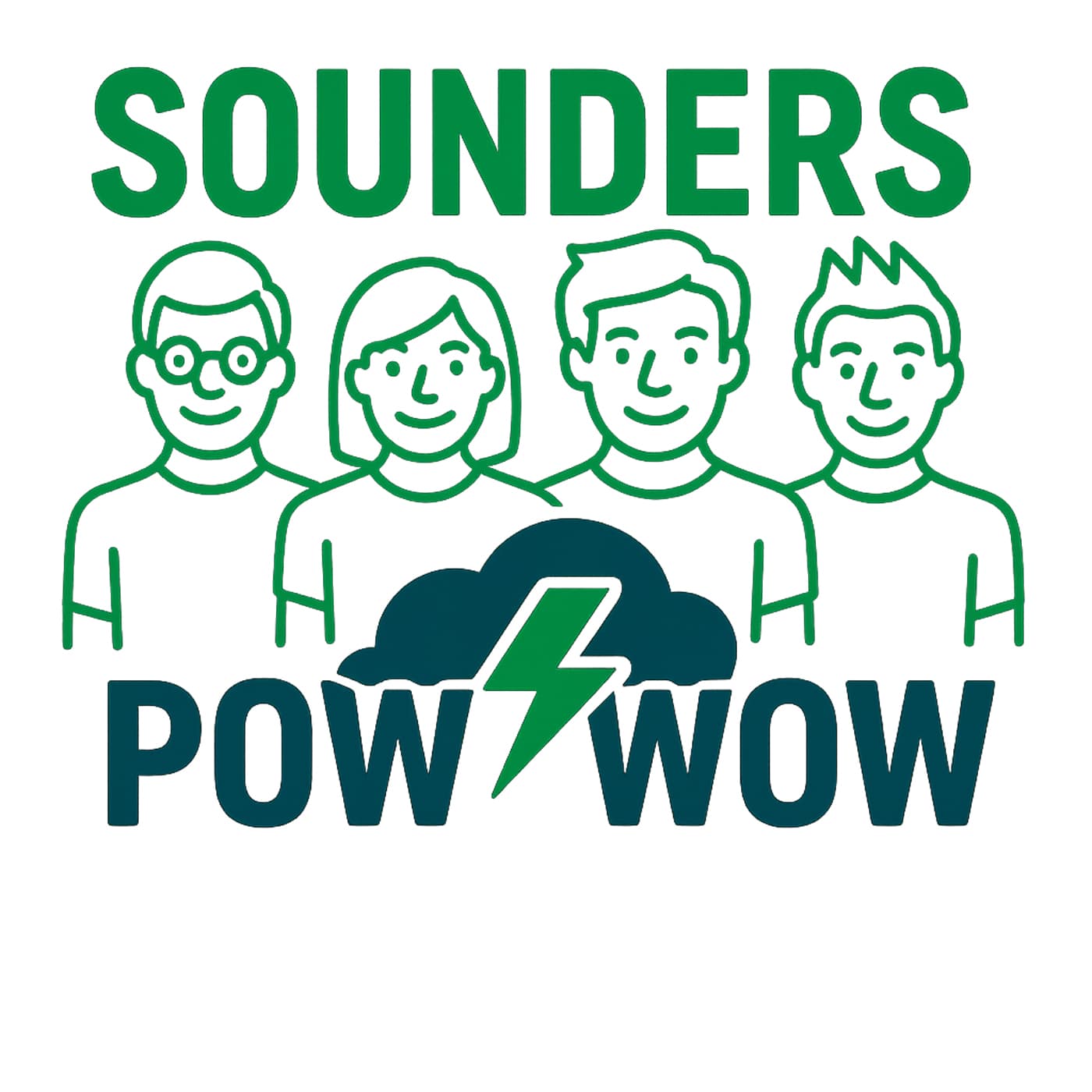 Sounders Pow Wow podcast artwork
