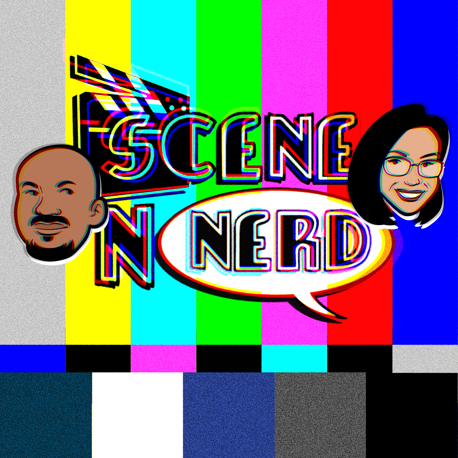 Scene N Nerd podcast artwork