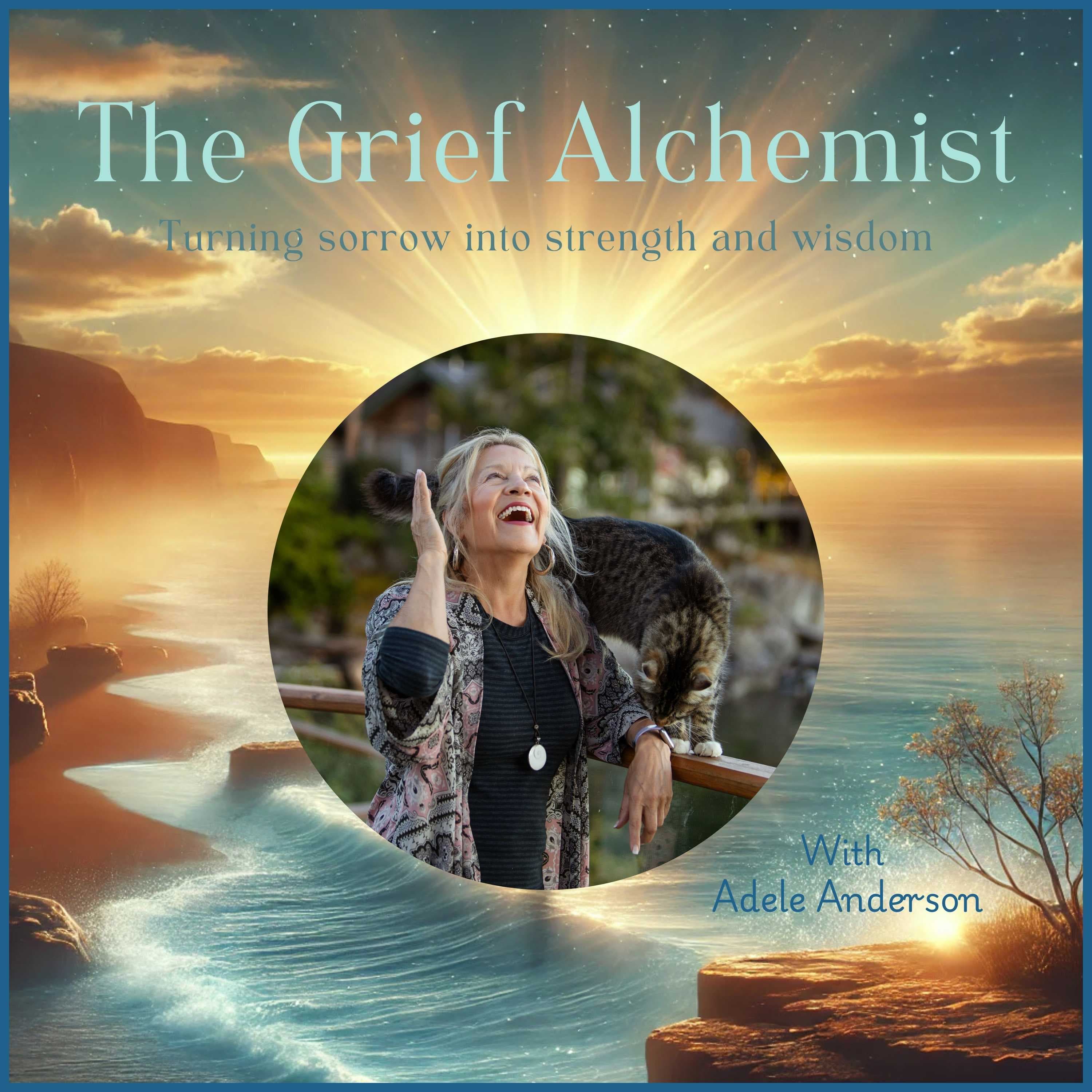 The Grief Alchemist podcast artwork