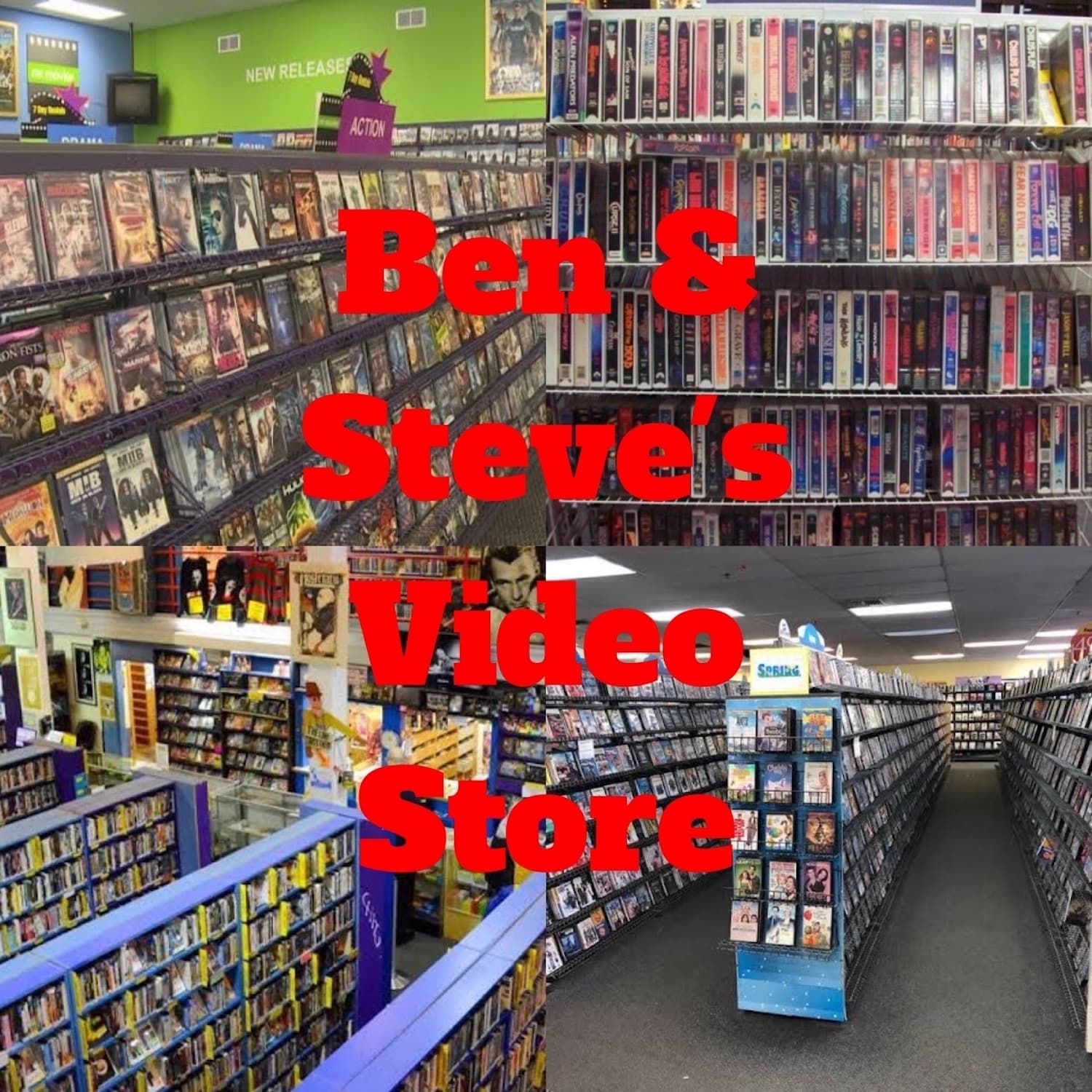 Ben and Steve's Video Store podcast artwork
