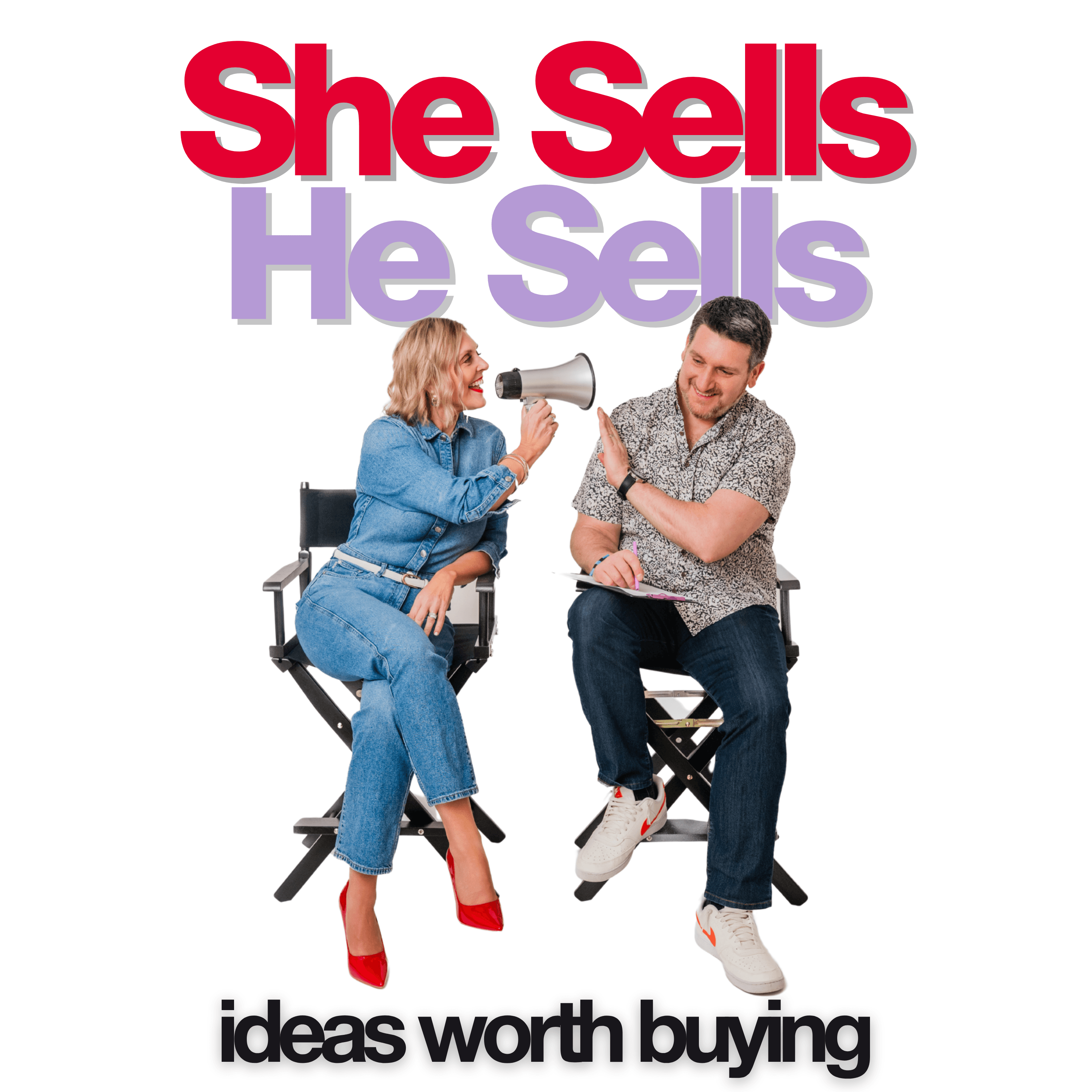 She Sells He Sells podcast artwork