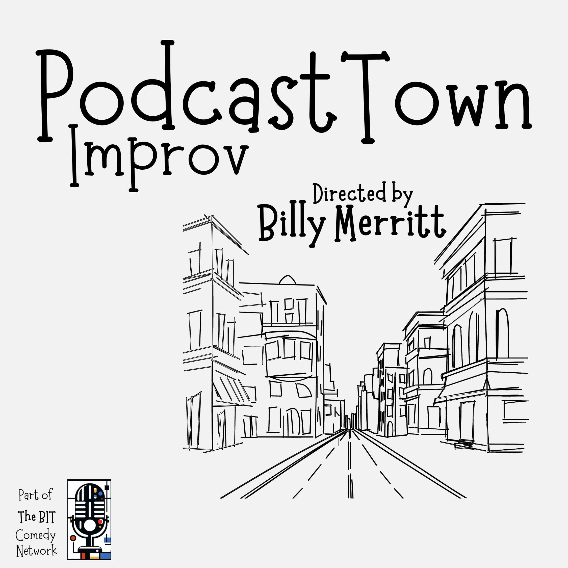 Podcast Town Improv podcast artwork