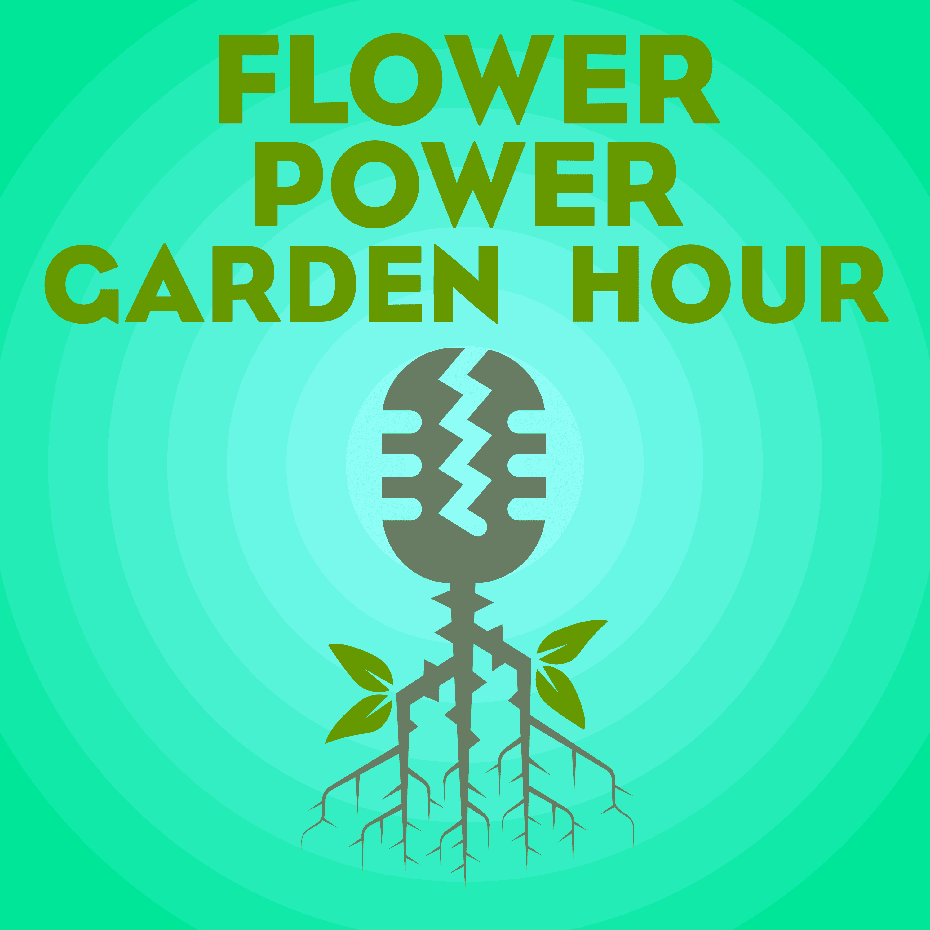Flower Power Garden Hour podcast artwork