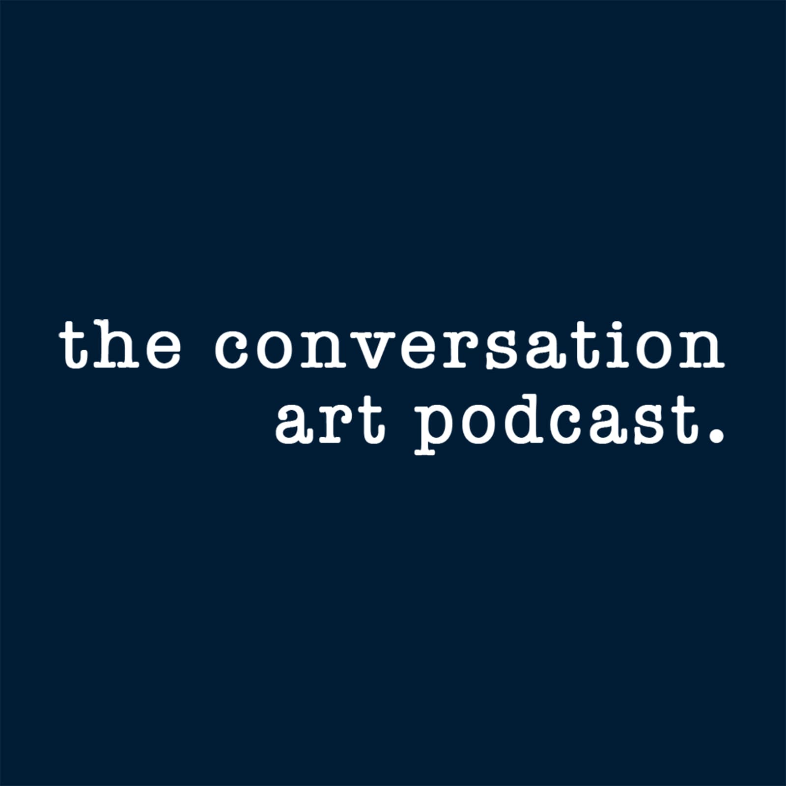 The Conversation Art Podcast podcast artwork