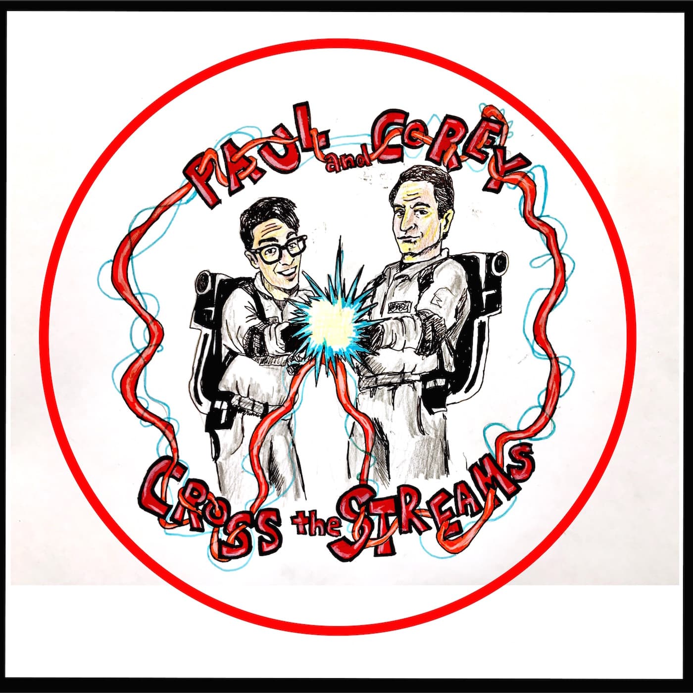 Paul and Corey Cross the Streams podcast artwork