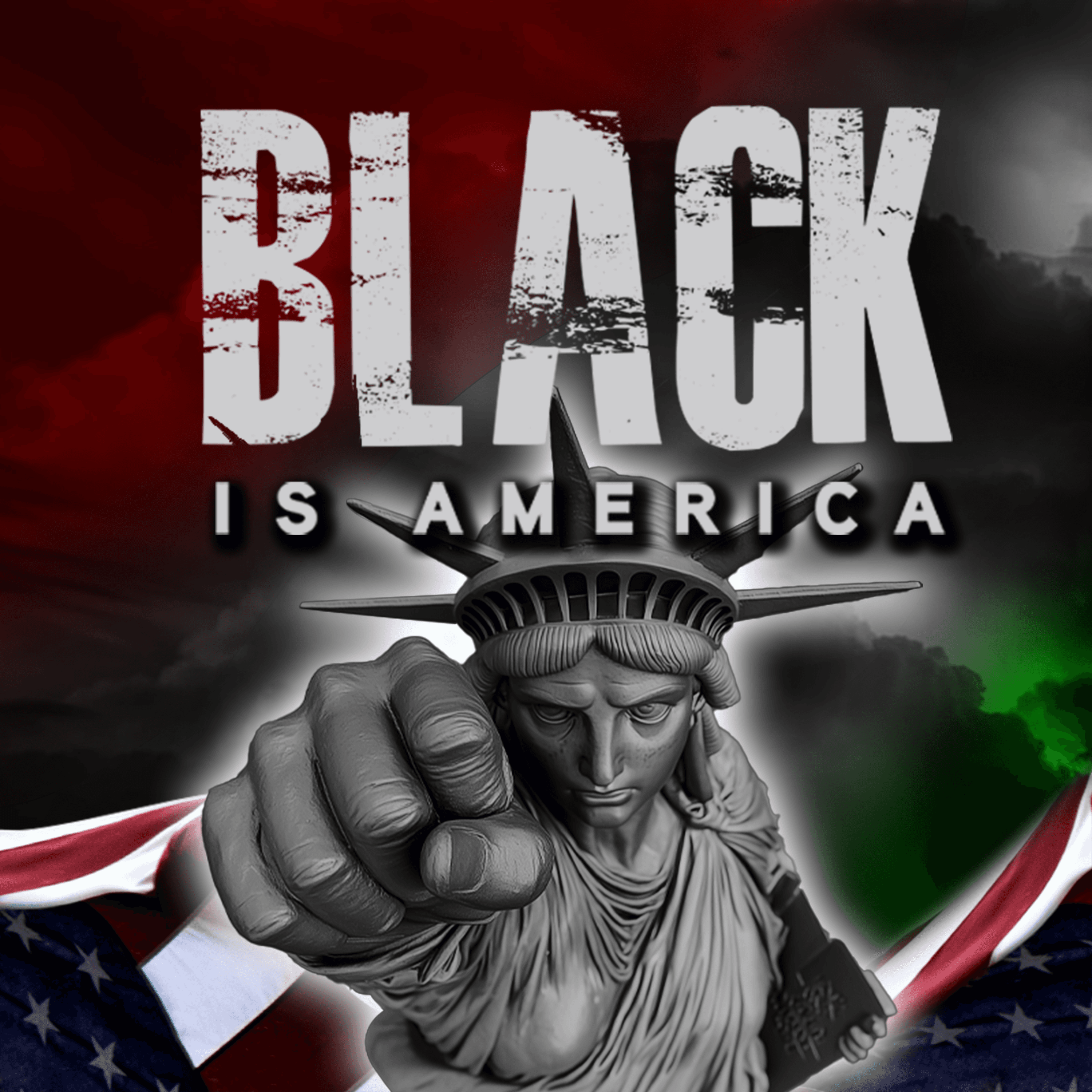 Black Is America podcast artwork