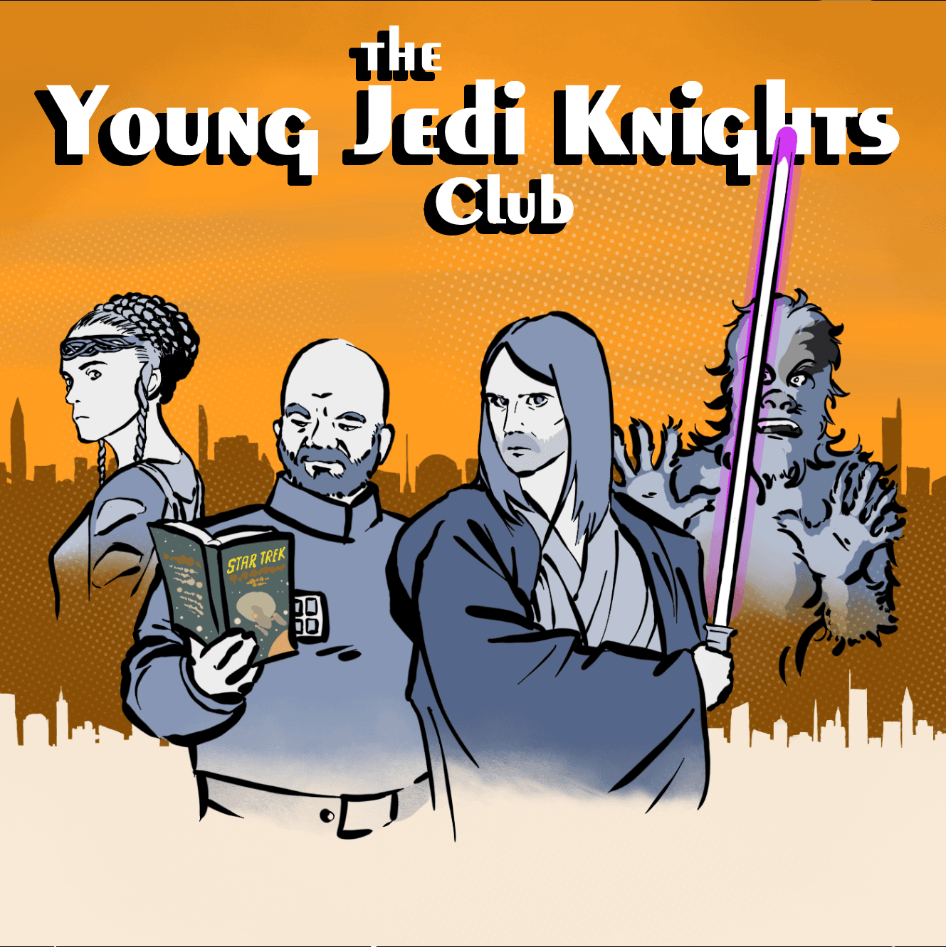 The Young Jedi Knights Club podcast artwork