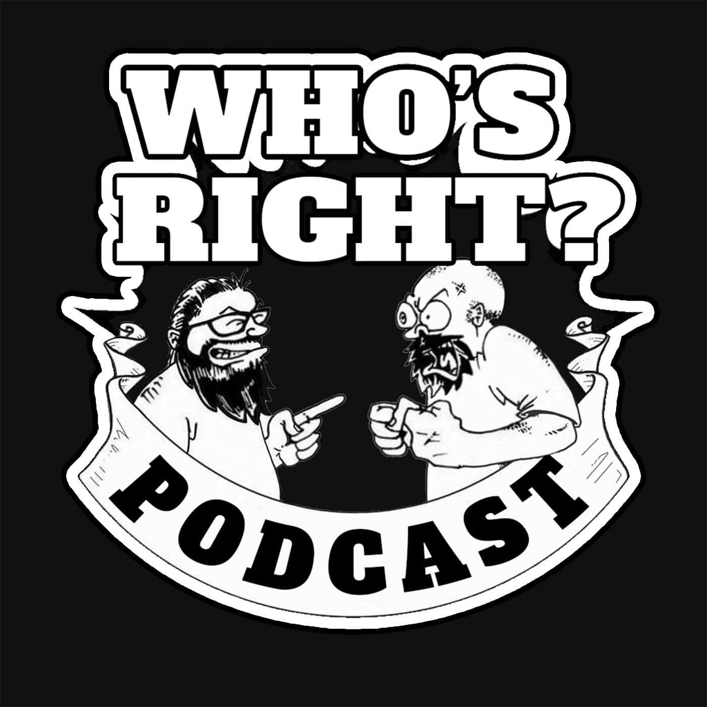 Who's Right? podcast artwork