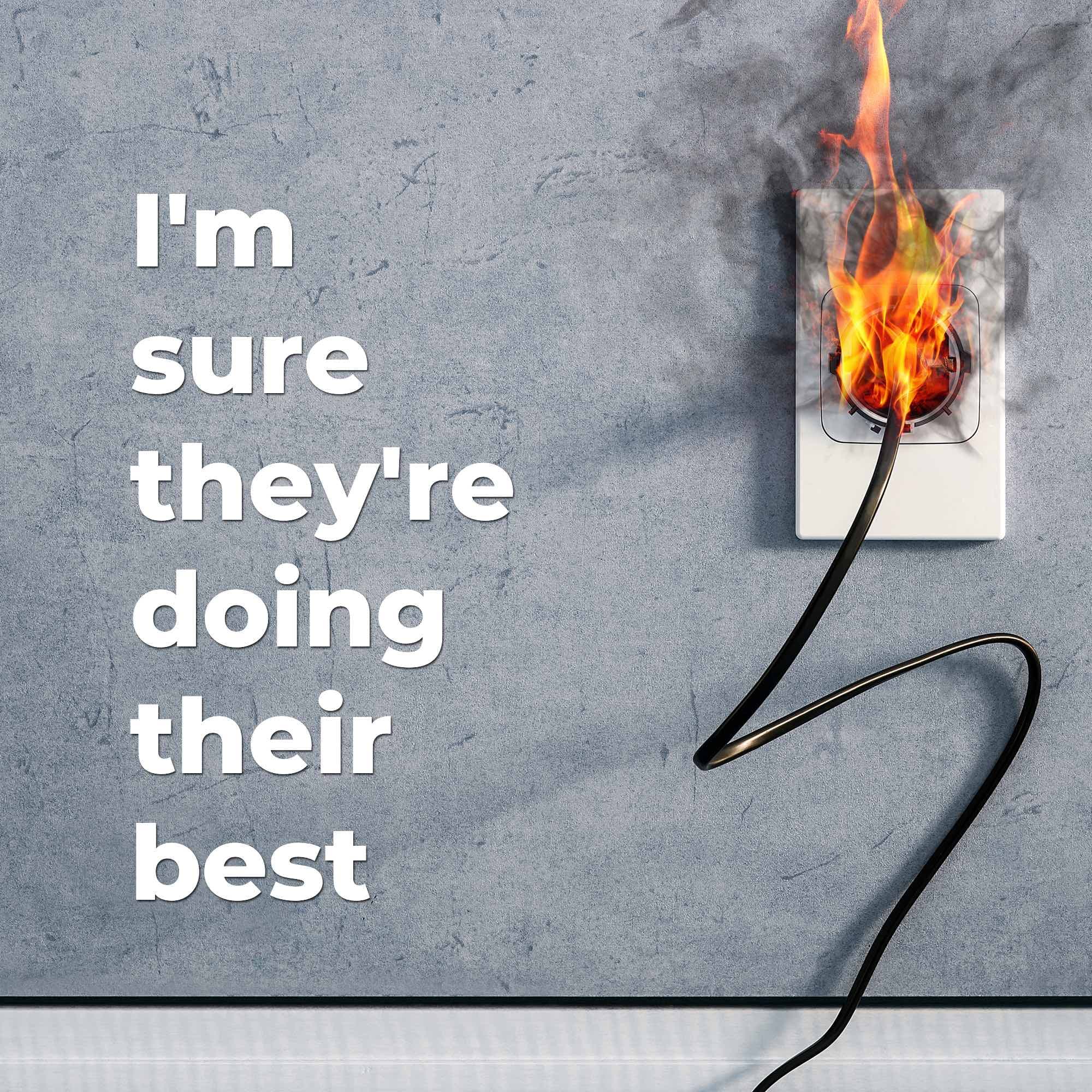 I'm sure they're doing their best podcast artwork