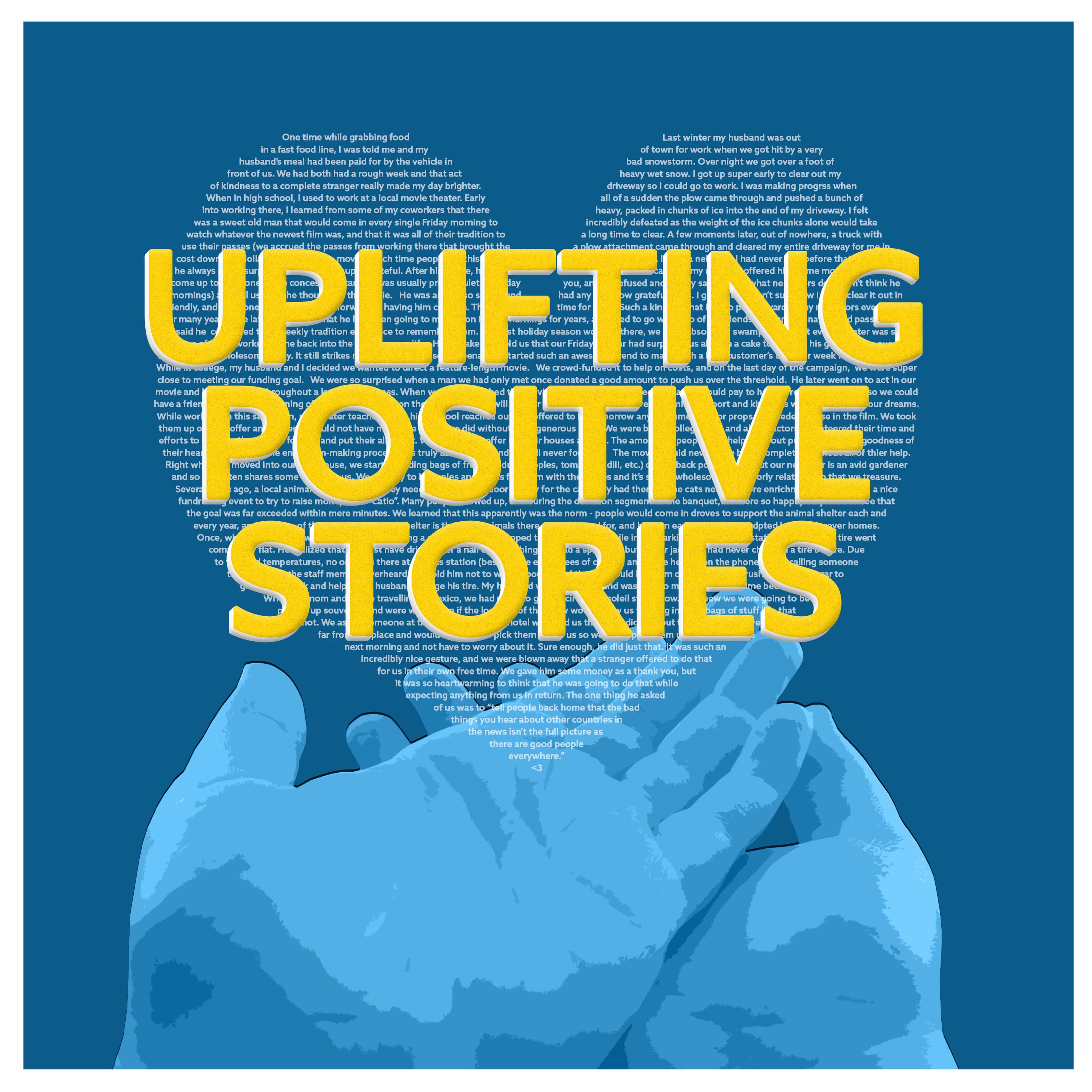 Uplifting Positive Stories podcast artwork