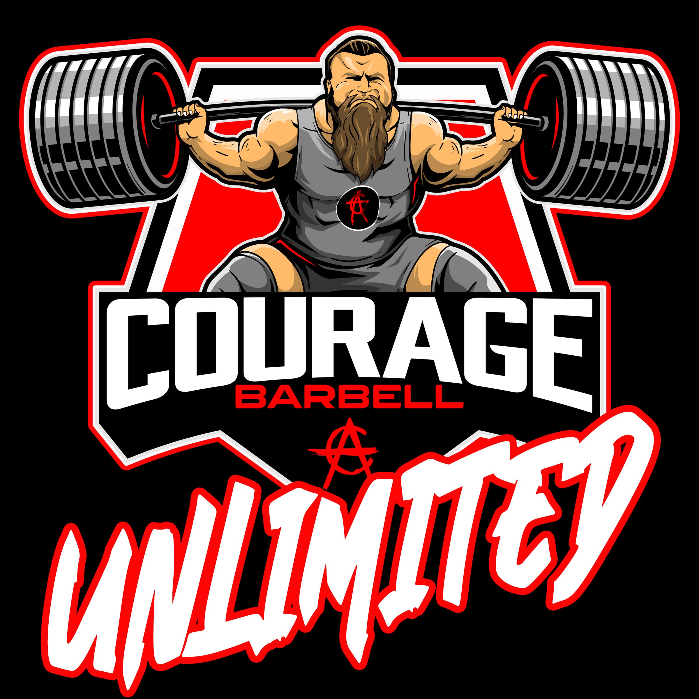 Courage Barbell Unlimited podcast artwork