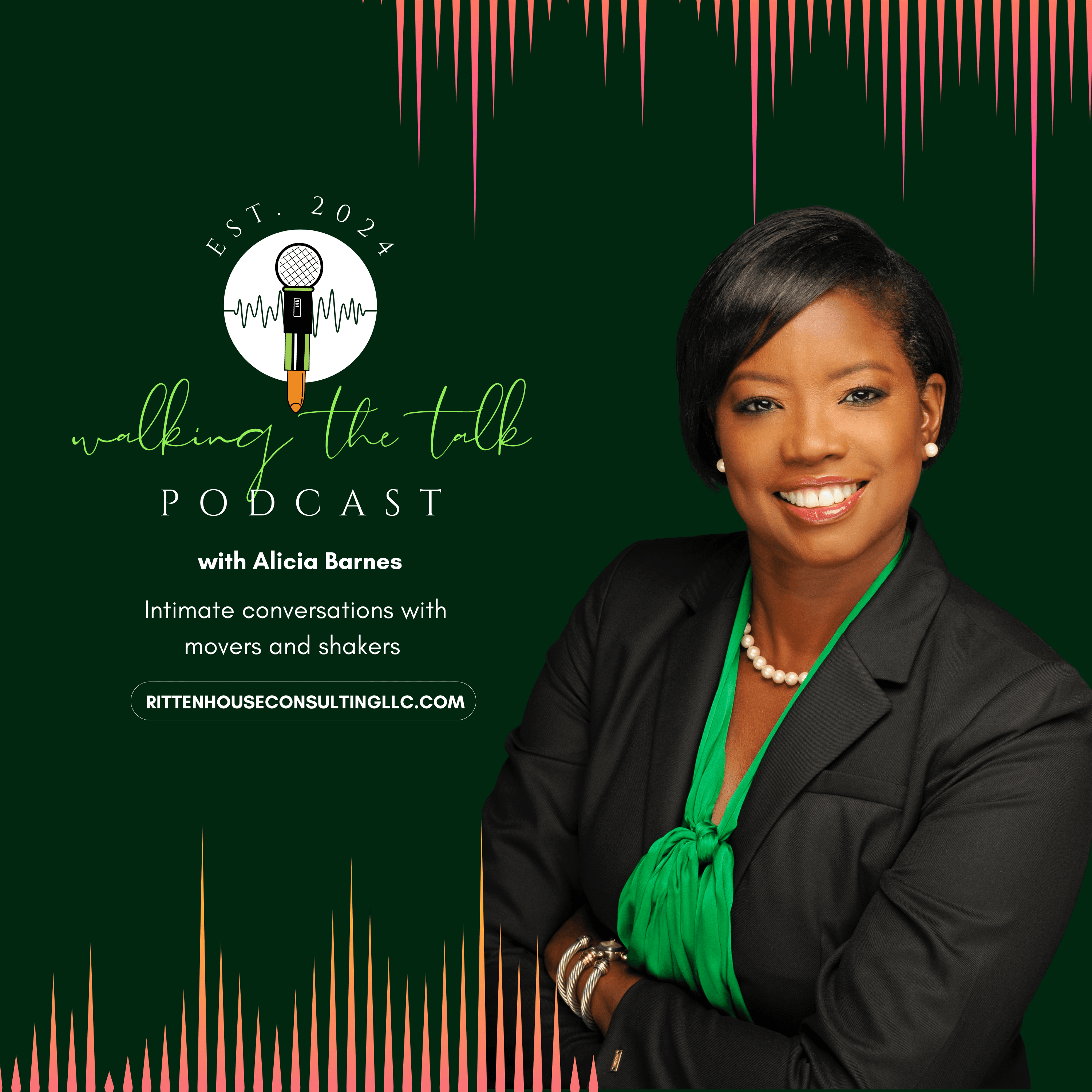 Walking the Talk Podcast with Alicia Barnes podcast artwork