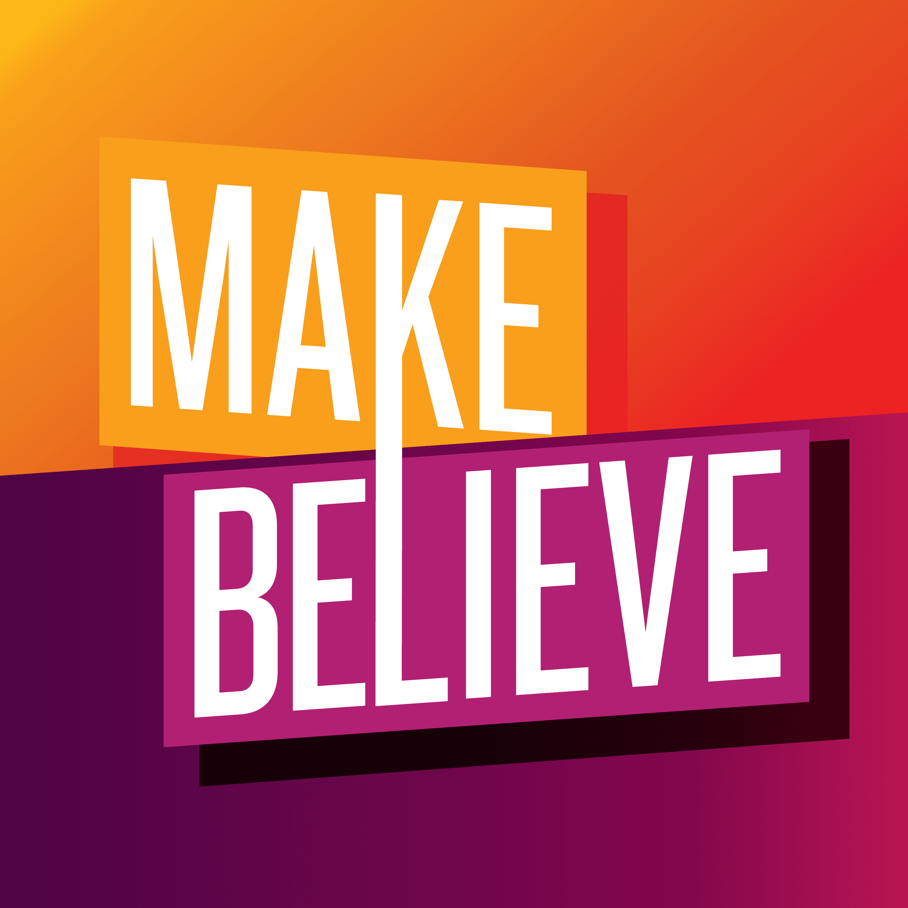 Make-Believe podcast artwork