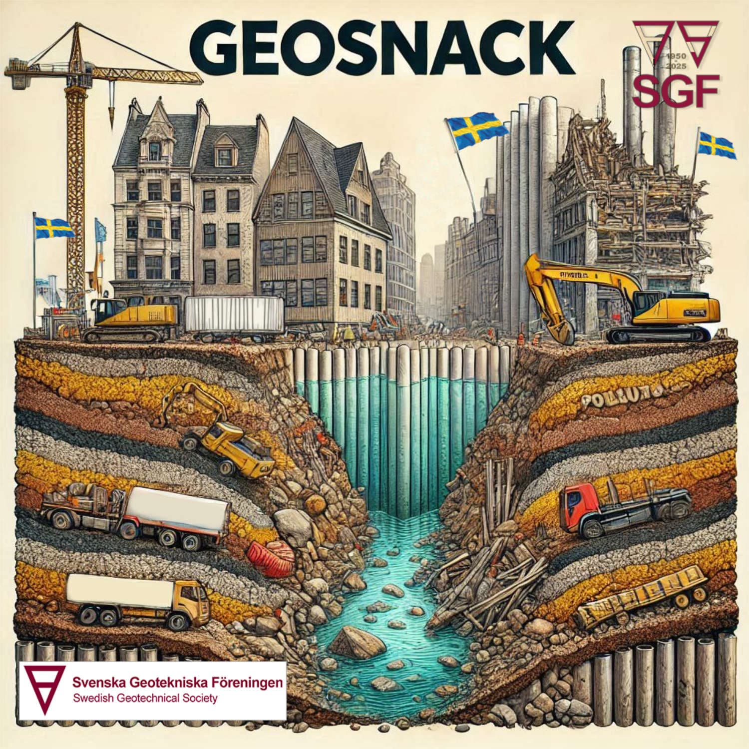 Geosnack med Svenska Geotekniska Föreningen podcast artwork