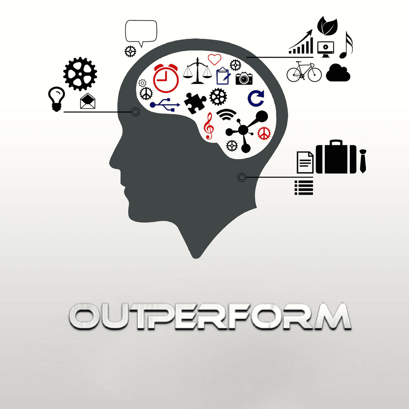 Outperform The Storm podcast artwork