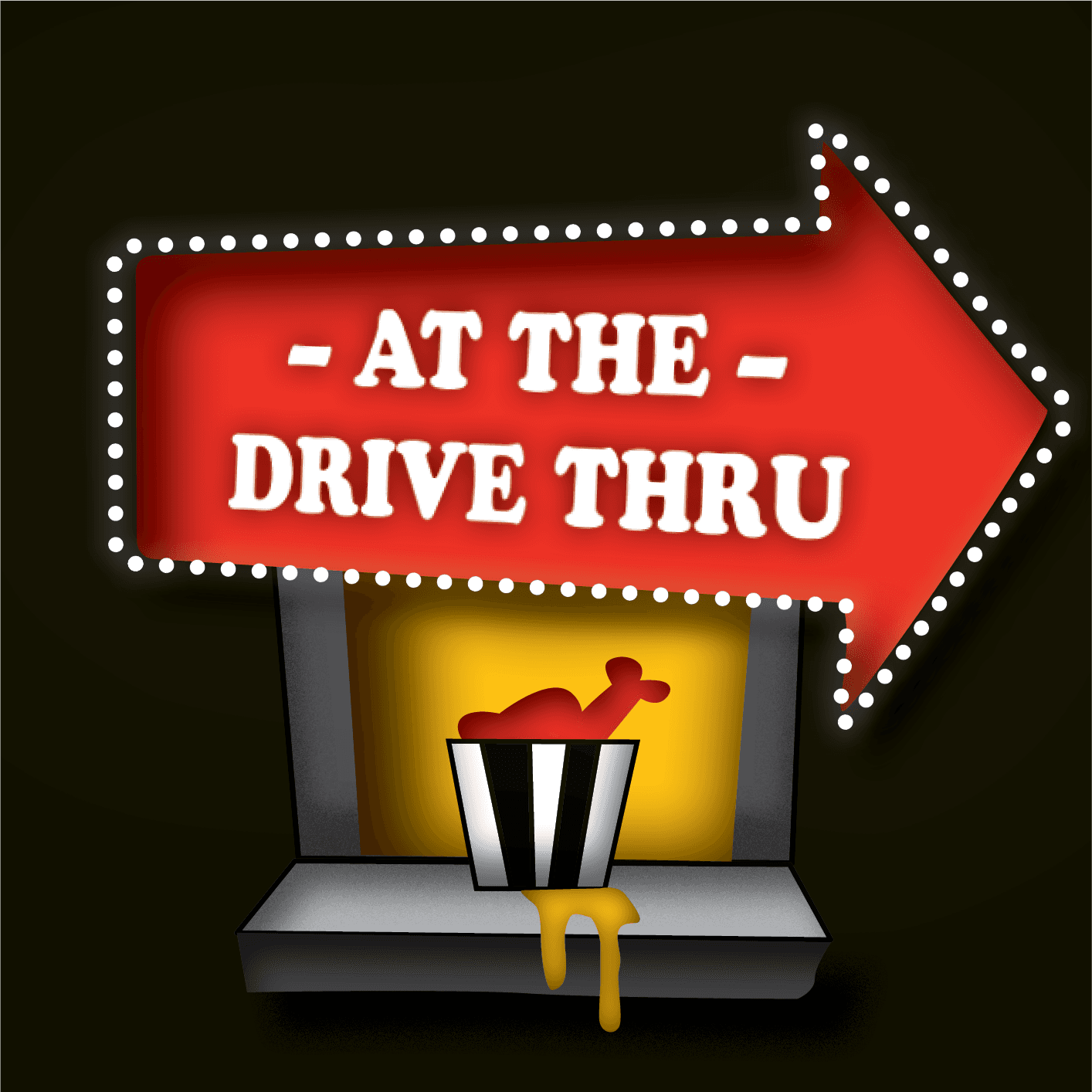 At The Drive Thru podcast artwork