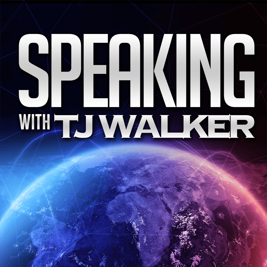 Speaking with TJ Walker - How great leaders communicate through the media, public speeches, presentations and the spoken word podcast artwork