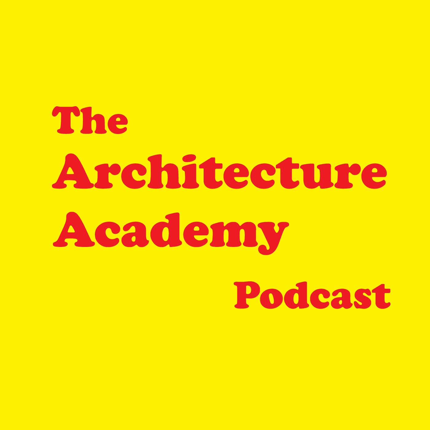 Architecture Academy podcast artwork
