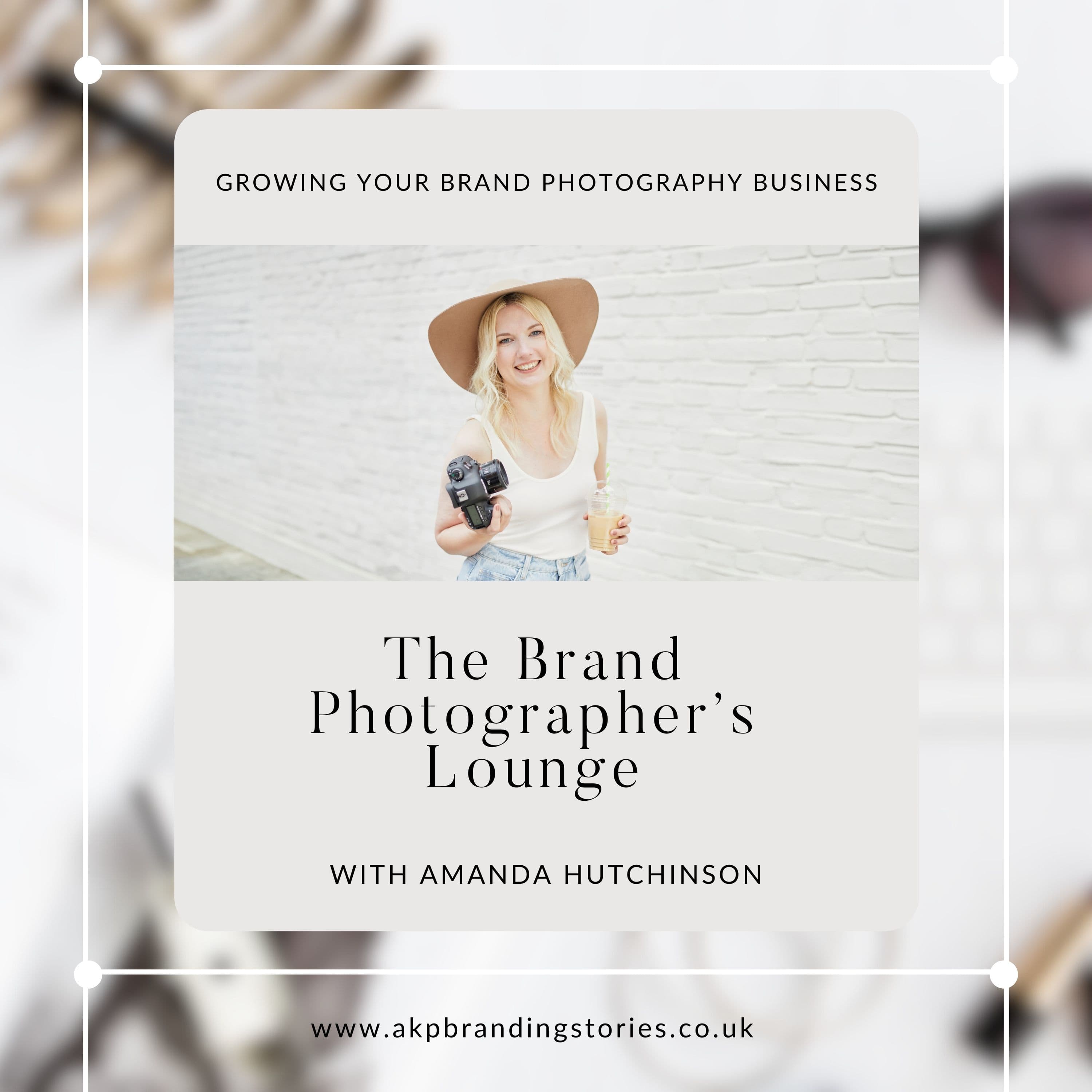 The Brand Photographer's Lounge podcast artwork