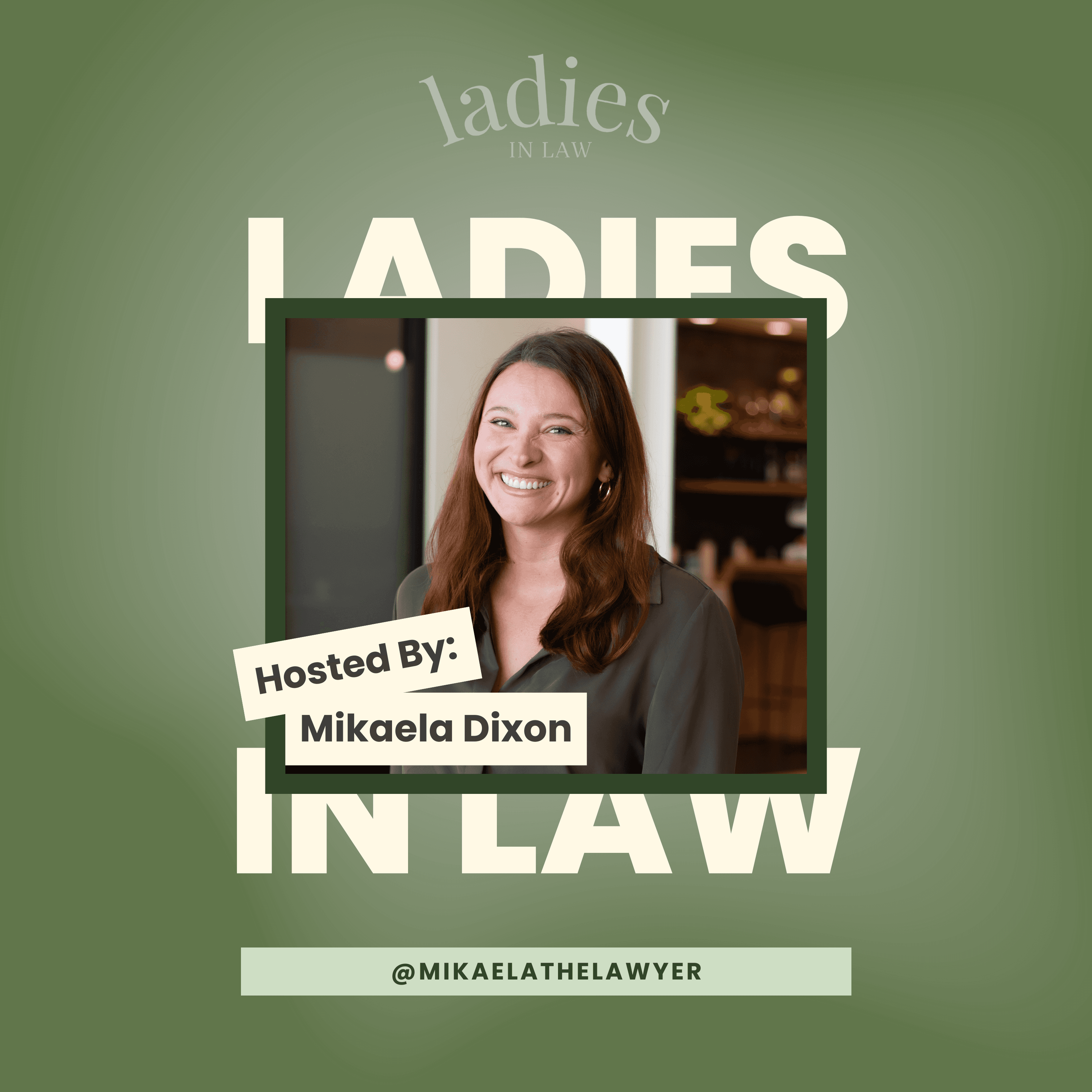 Ladies in Law podcast artwork