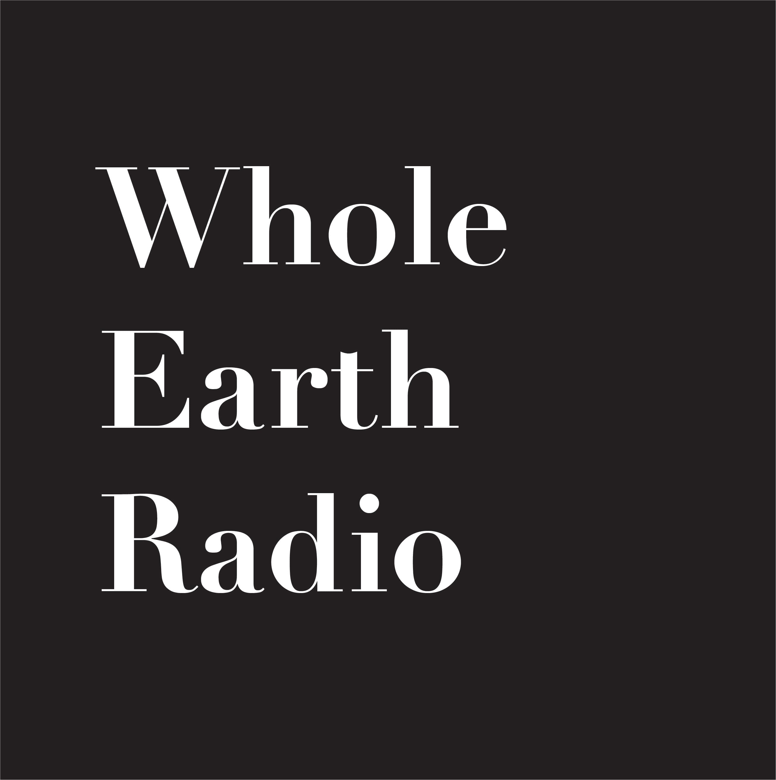 Whole Earth Radio podcast artwork