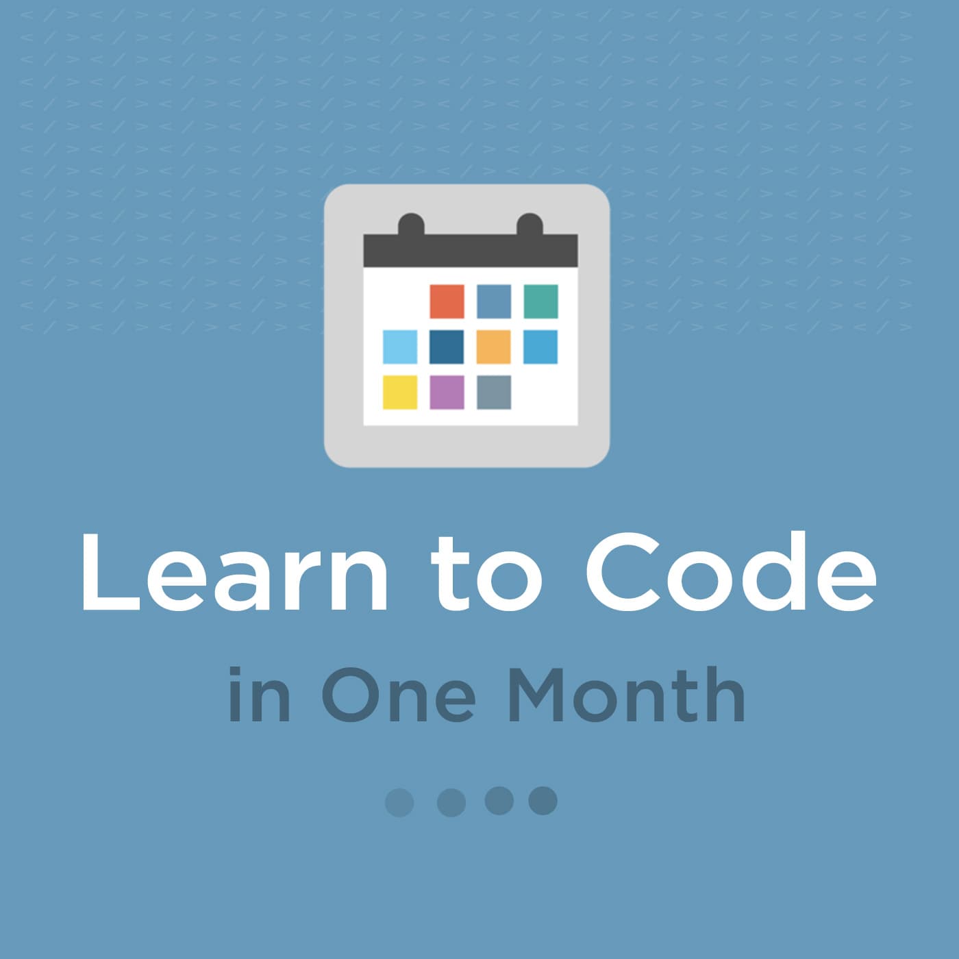 Learn to Code in One Month podcast artwork