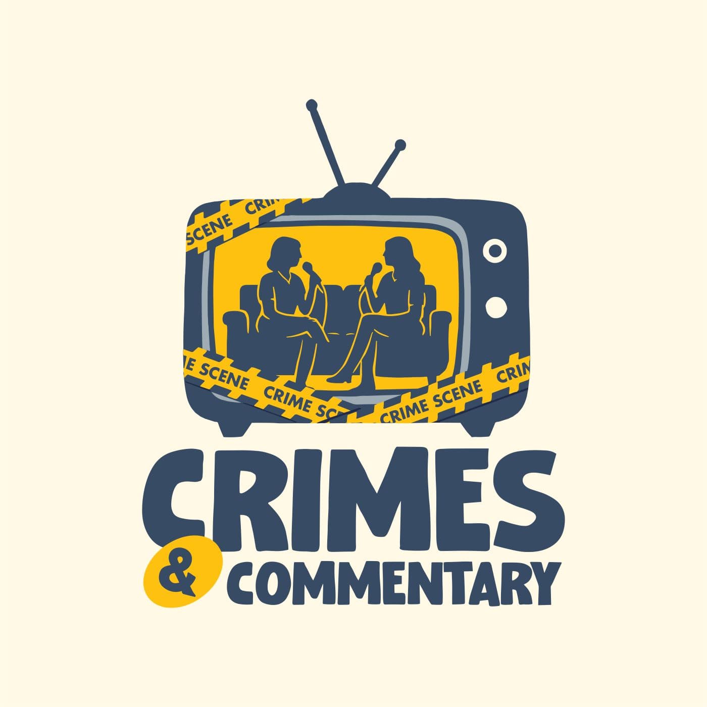 Crimes and Commentary podcast artwork