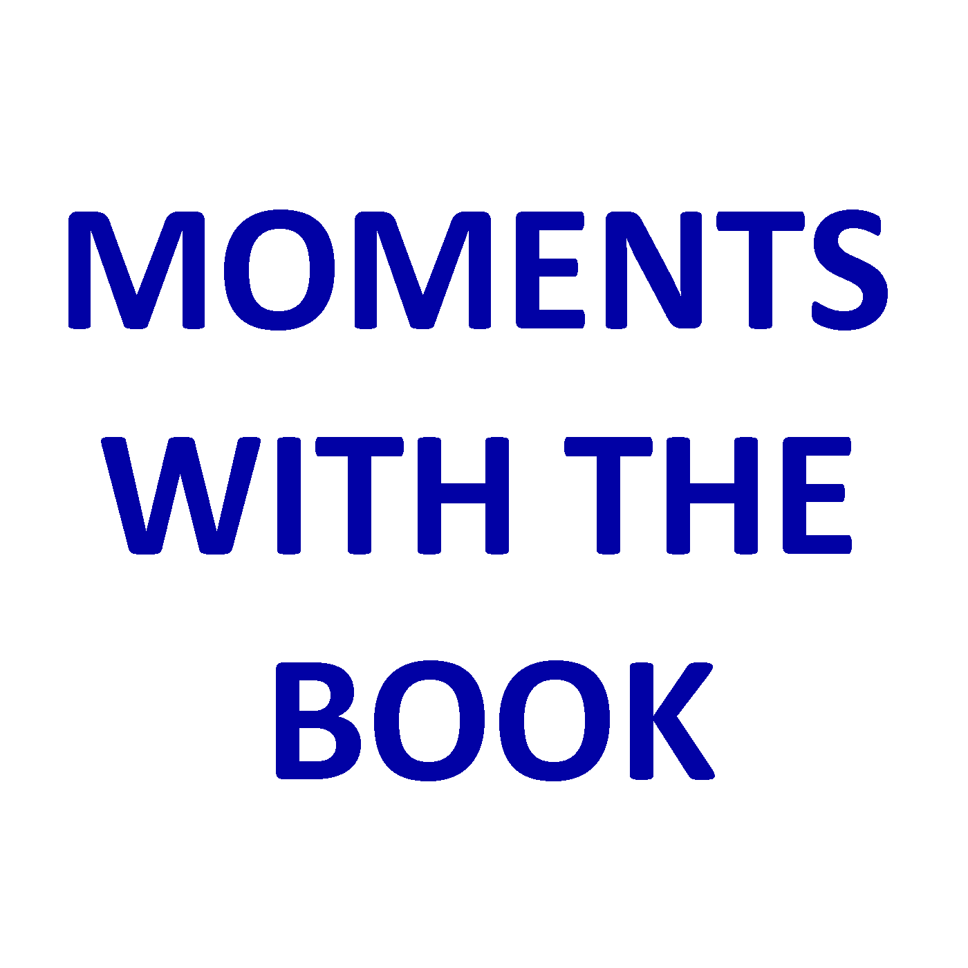 Moments With The Book podcast artwork