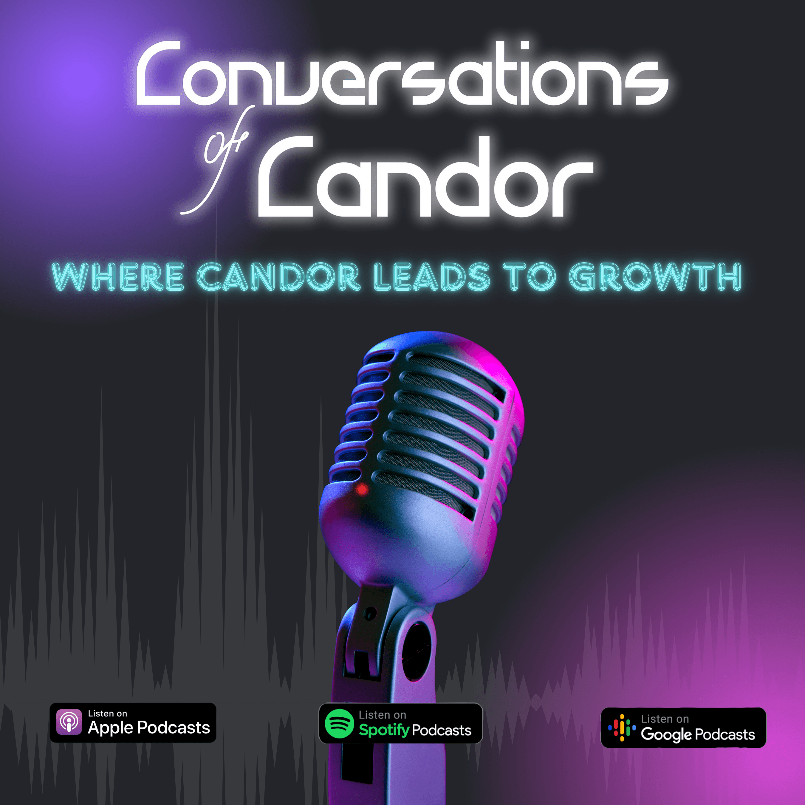 Conversations of Candor podcast artwork