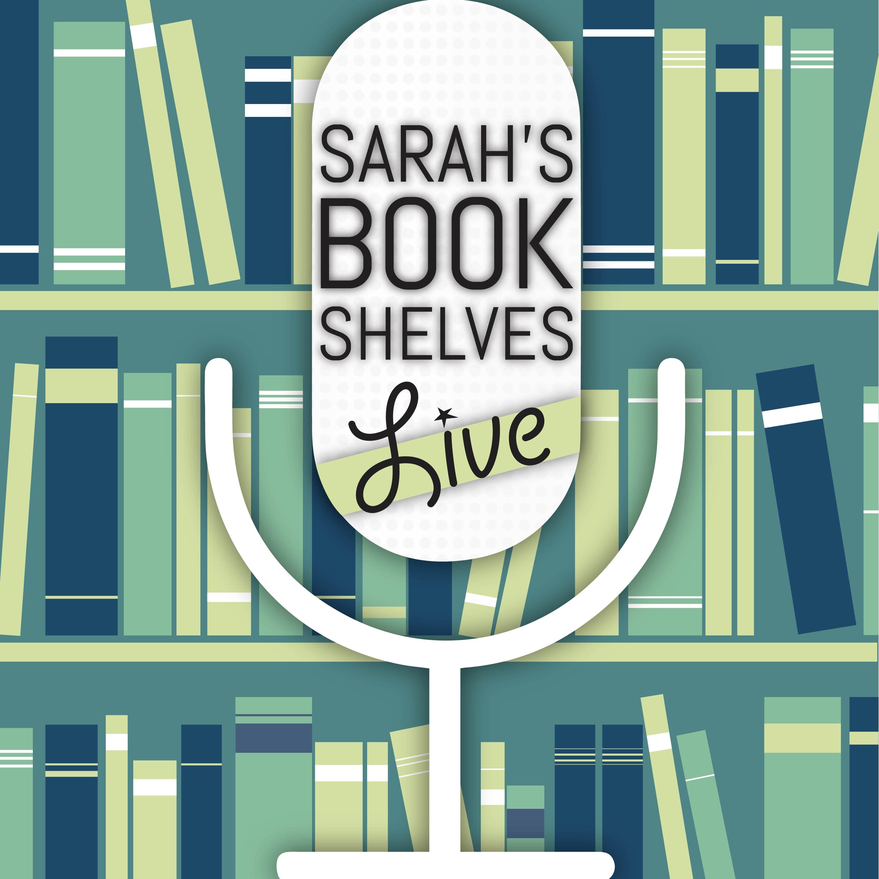 Sarah's Bookshelves Live podcast artwork