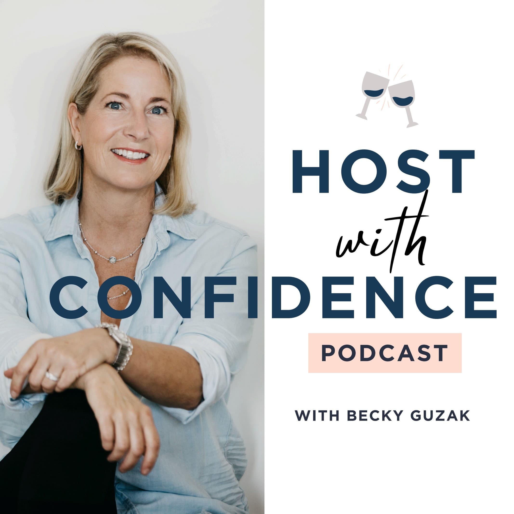 Host With Confidence with Becky Guzak podcast artwork