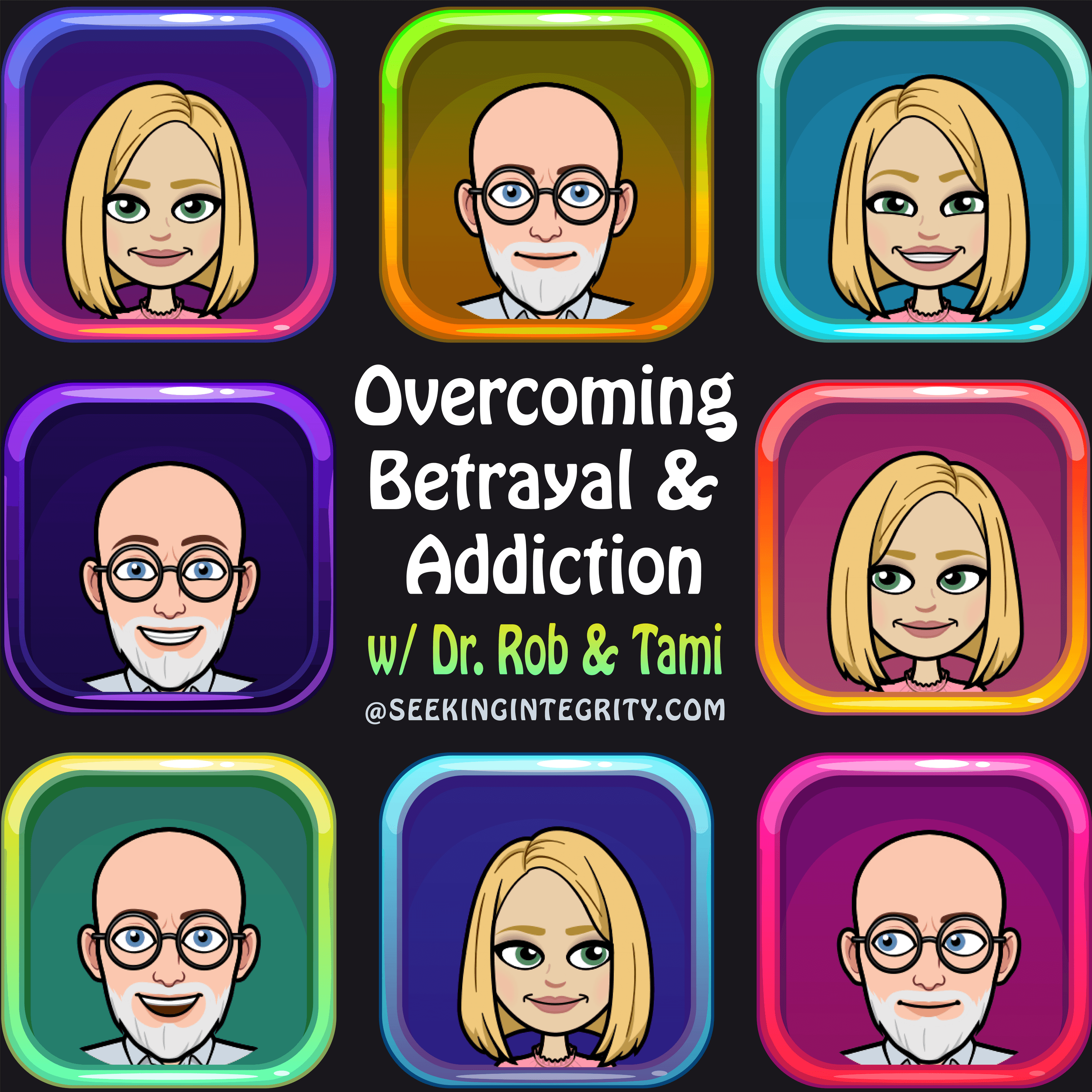 Overcoming Betrayal & Addiction podcast artwork