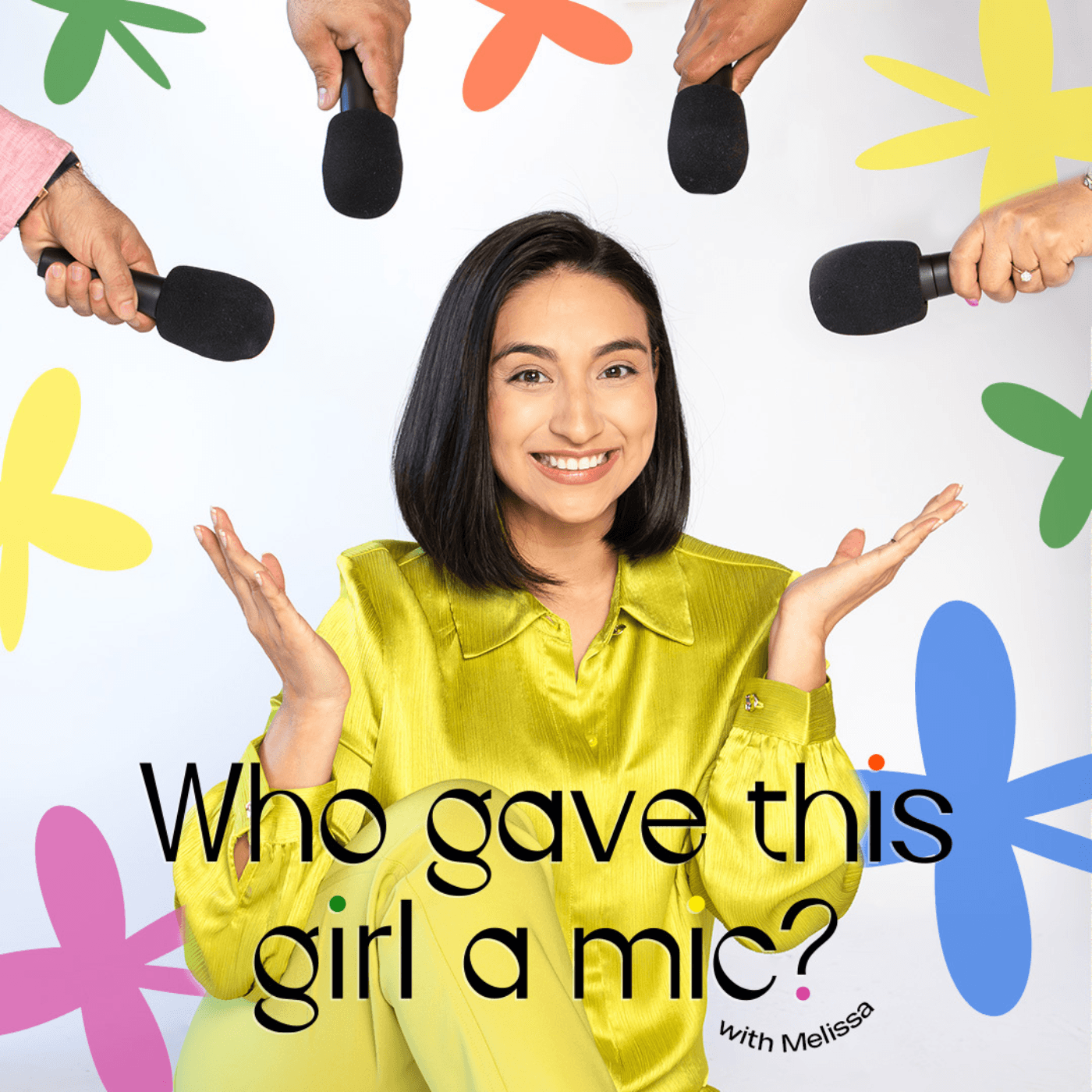 Who gave this girl a mic? podcast artwork