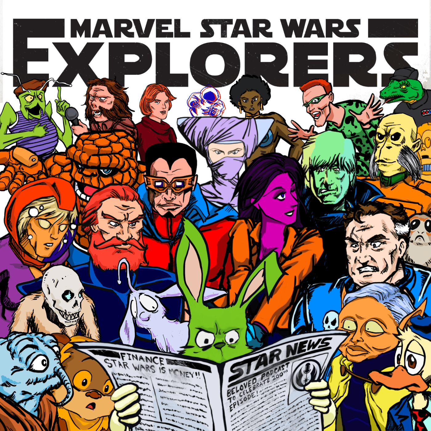 Marvel Star Wars Explorers podcast artwork