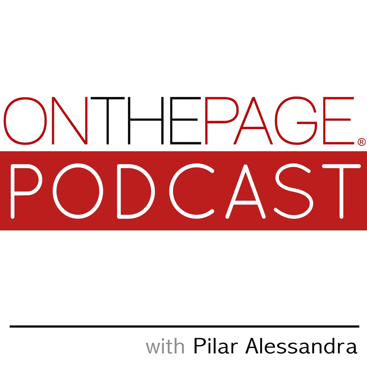 On The Page podcast artwork