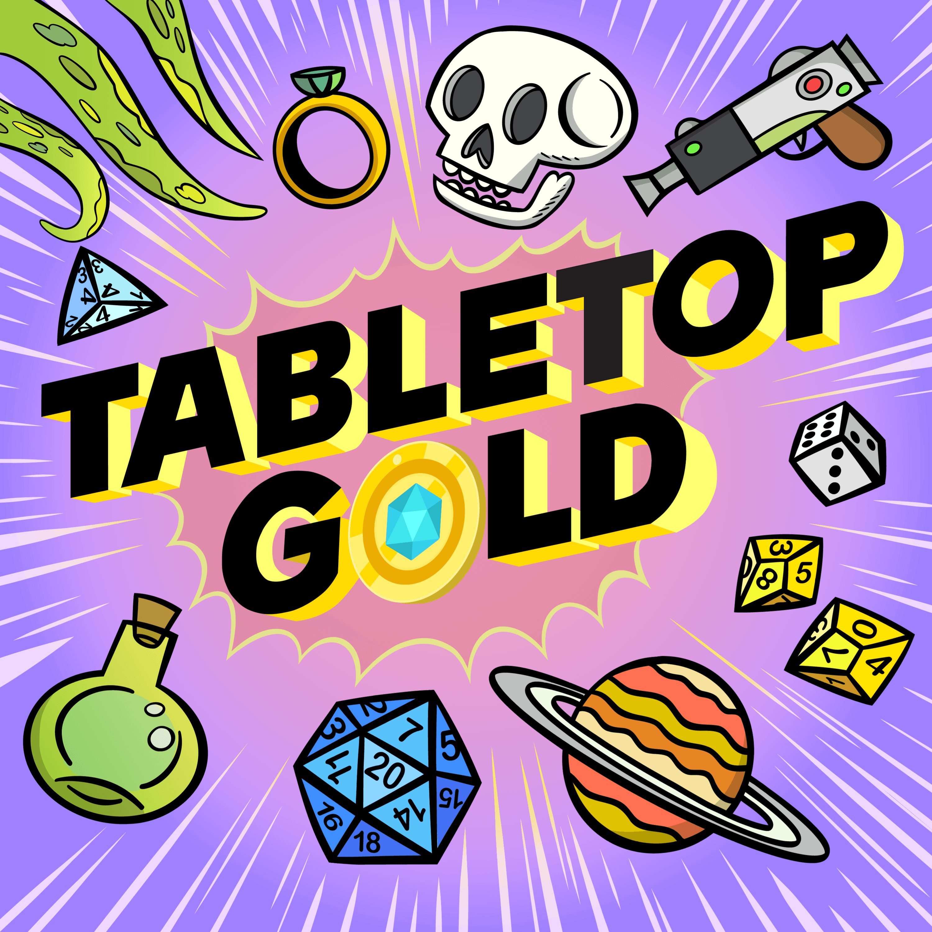 Tabletop Gold podcast artwork