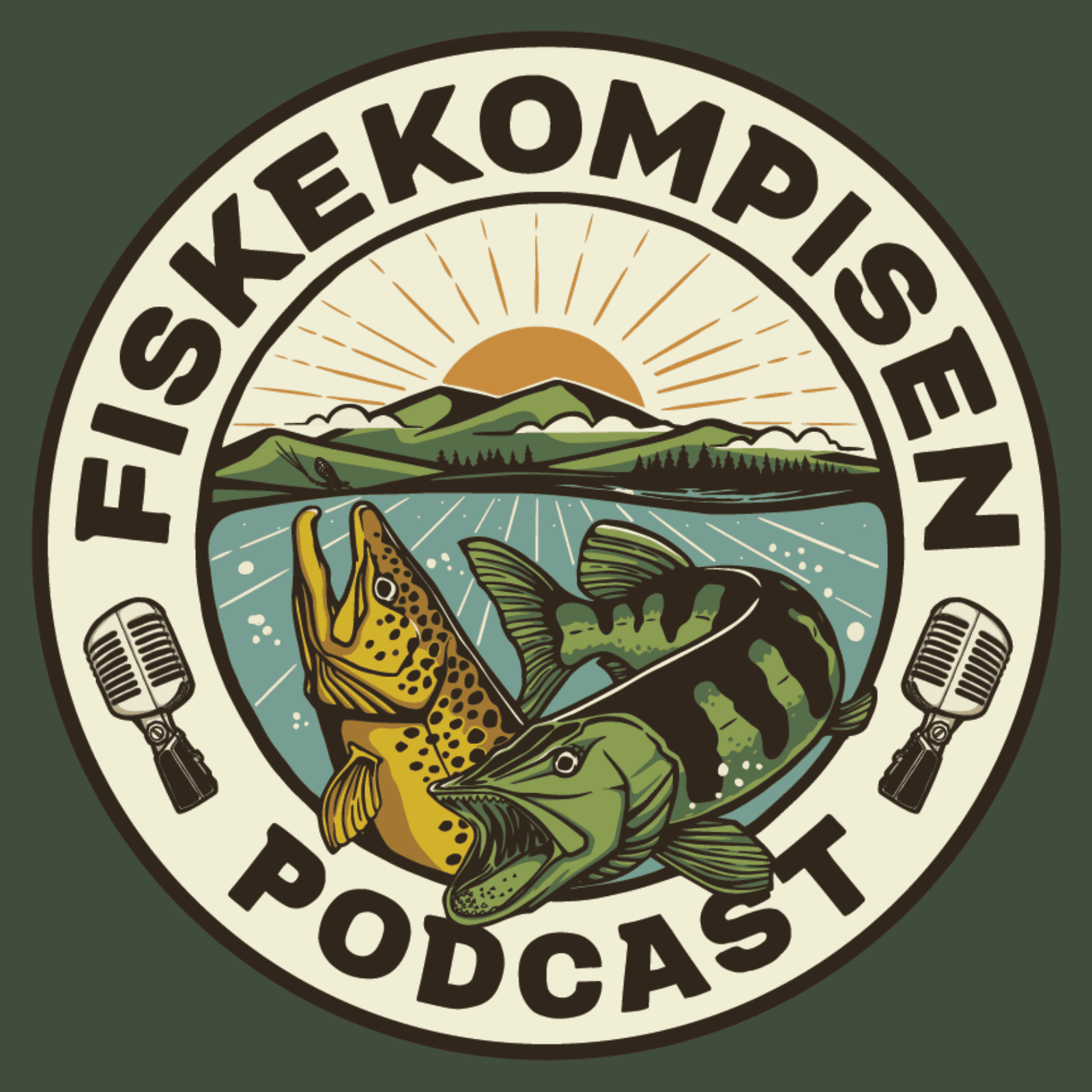 Fiskekompisen - fiske räddar liv podcast artwork