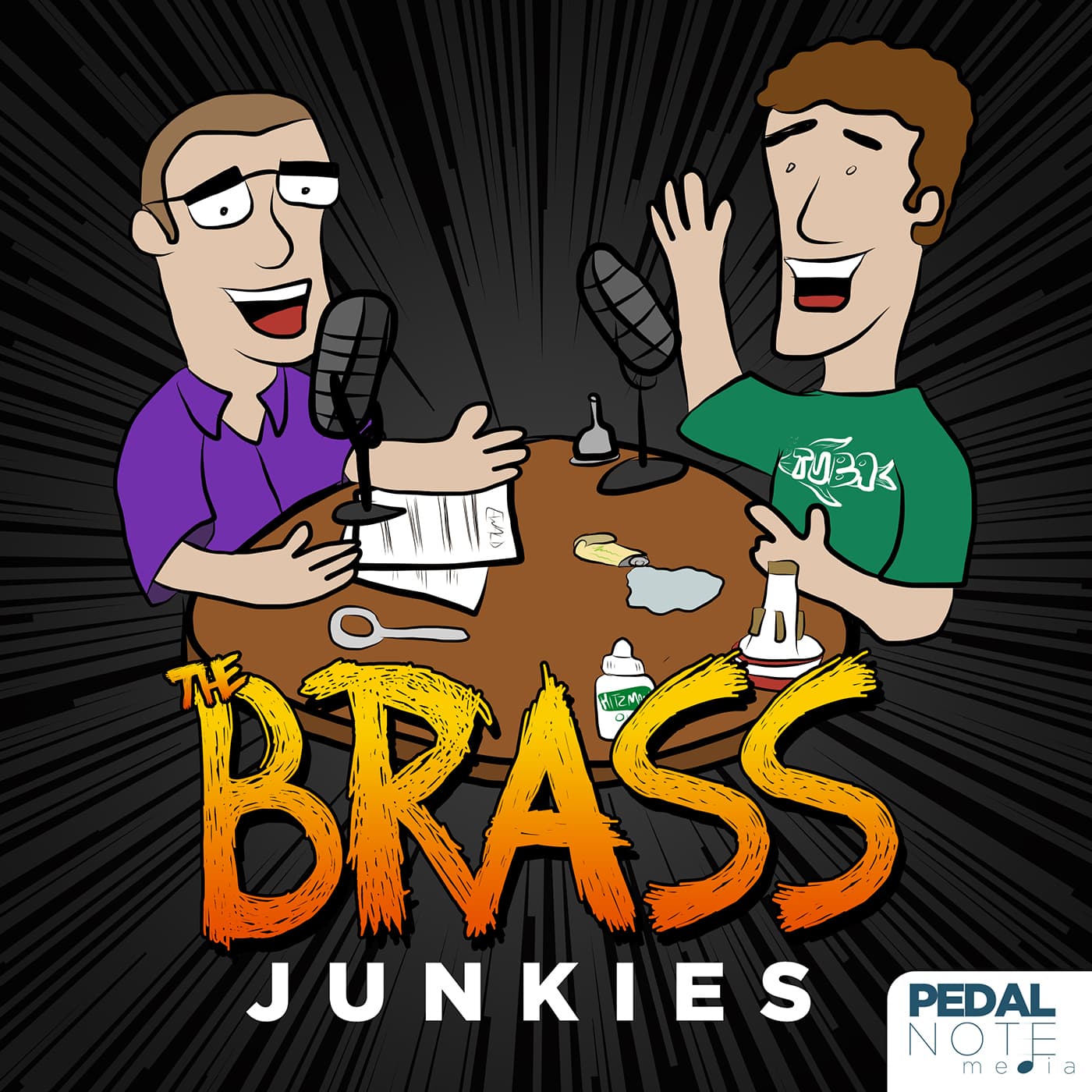 The Brass Junkies podcast artwork